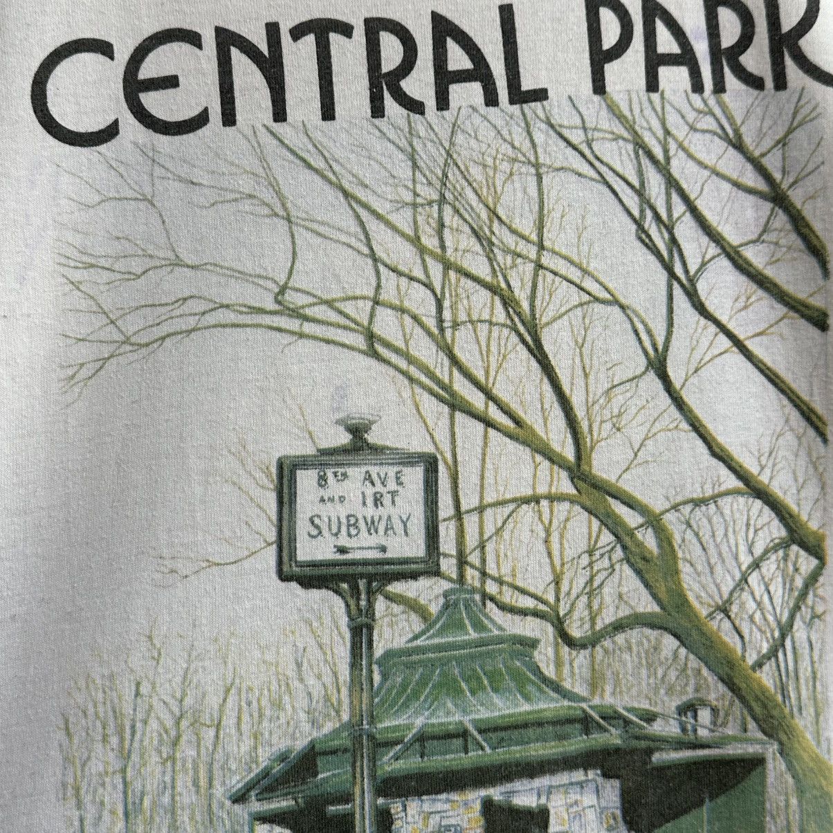 Vintage Vintage 90s Central Park New York Single Stitch Promo Tee Size US L / EU 52-54 / 3 - 9 Thumbnail