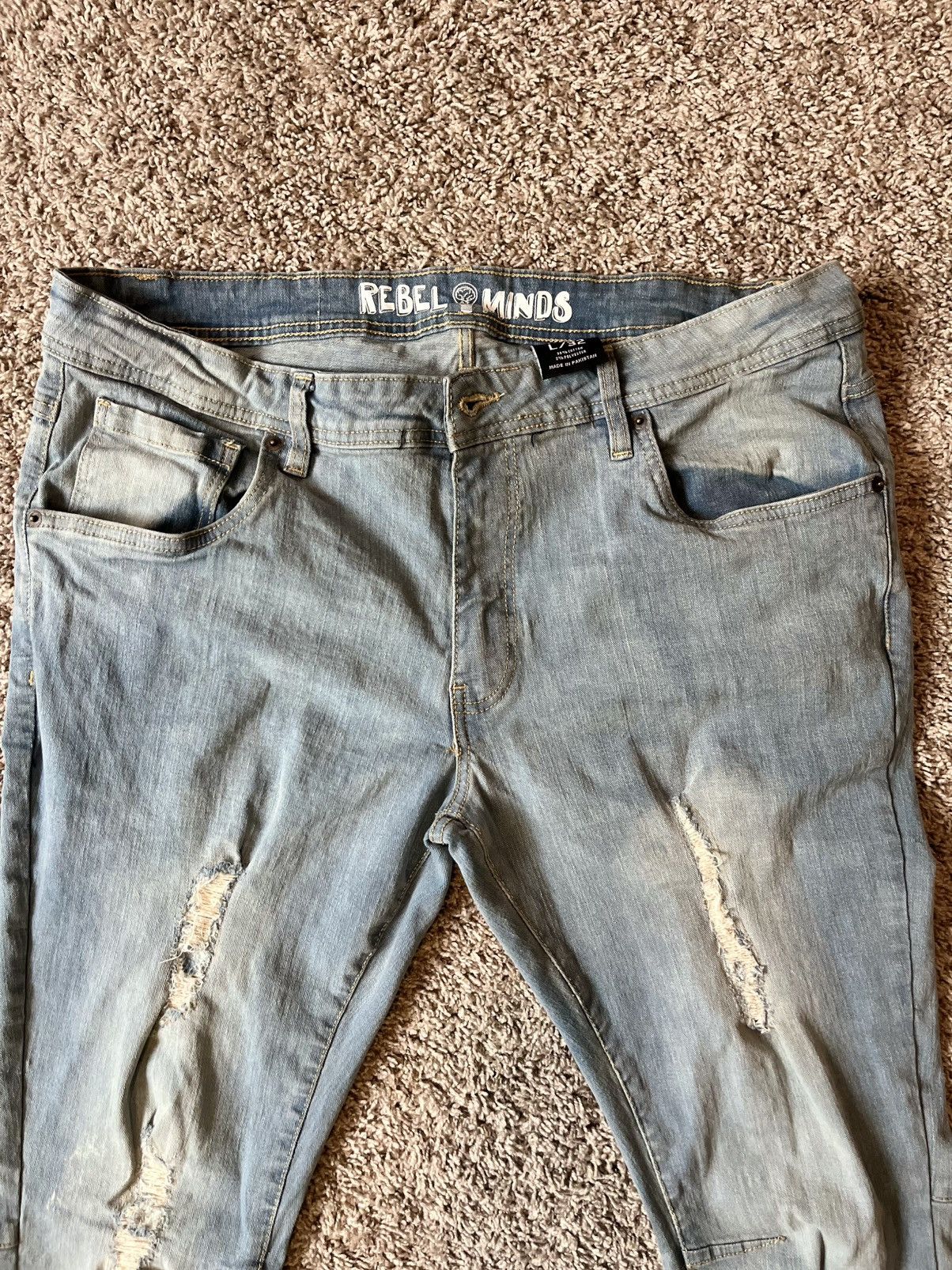 Other Rare Rebel Minds Vintage Demin Size US 34 / EU 50 - 2 Thumbnail