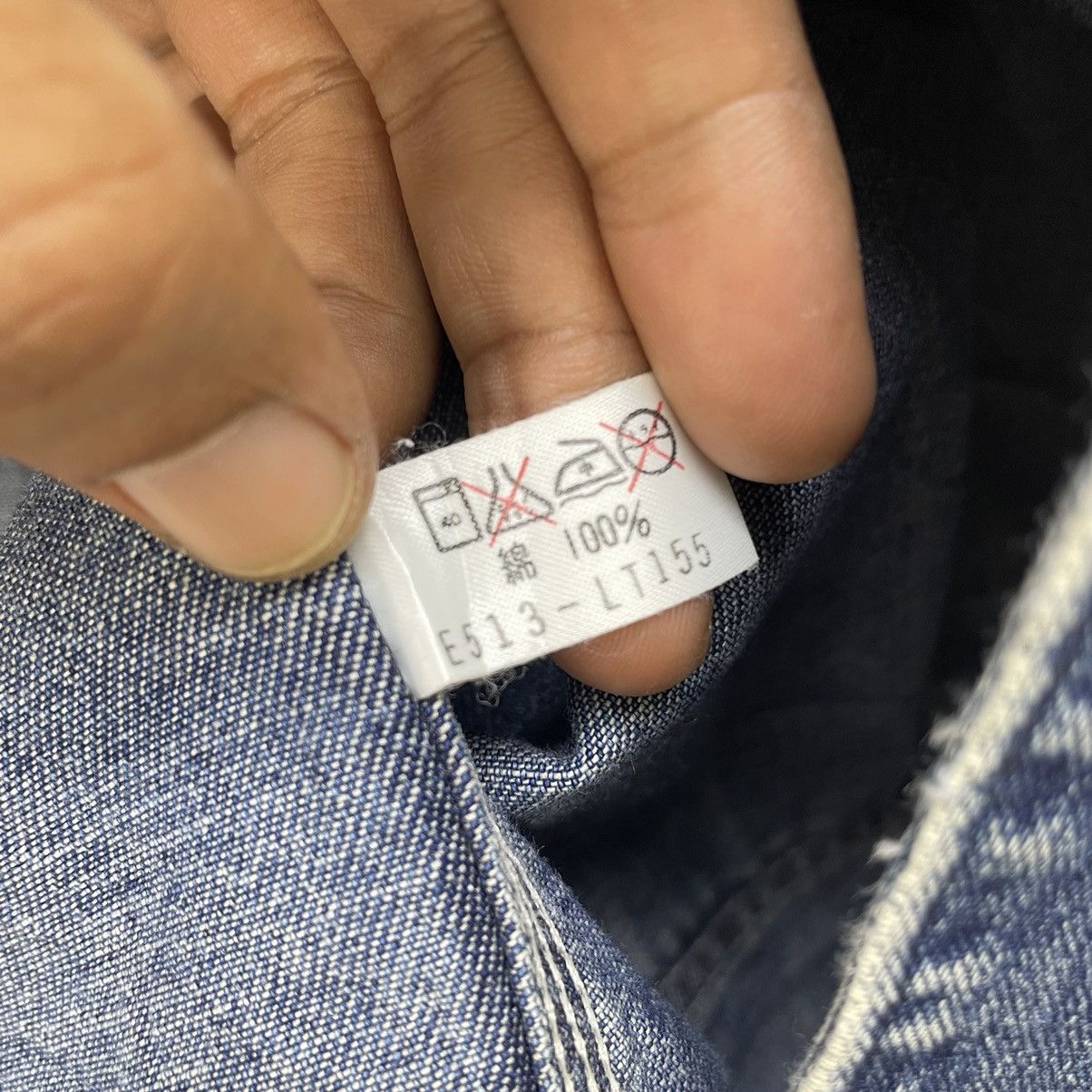 Lee 🔥Vintage 90s Lee Union Made Denim Chore Jacket Size US L / EU 52-54 / 3 - 12 Thumbnail