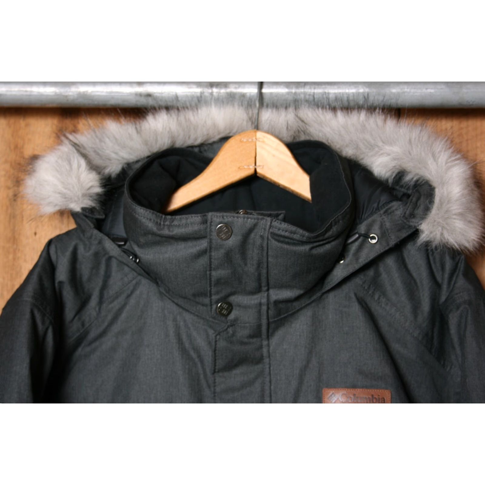 Vintage VINTAGE Columbia Omni-Heat Bonneville Gray Down Insulated Winter Jacket Parka XL Mens Columbia Parka XL Gray Down Winter Jacket Size US XL / EU 56 / 4 - 2 Thumbnail
