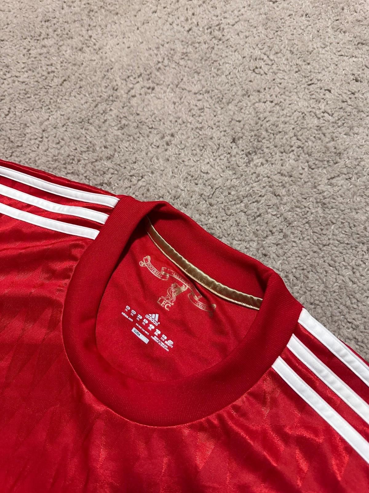 Adidas LIVERPOOL 2010 2012 HOME FOOTBALL SHIRT SOCCER JERSEY RETRO Size US XXL / EU 58 / 5 - 4 Thumbnail