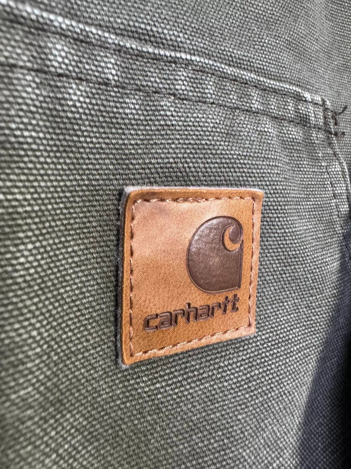 Carhartt Vintage Carhartt J130 ARG Army Green S Hooded Work Jacket Size US S / EU 44-46 / 1 - 7 Thumbnail