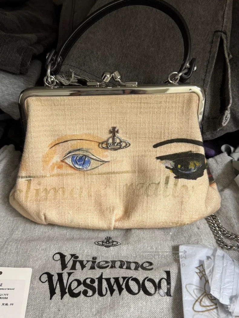 Vivienne Westwood Vivienne Westwood size os Evil Eye Canvas Dumpling Bag Size ONE SIZE - 1 Thumbnail