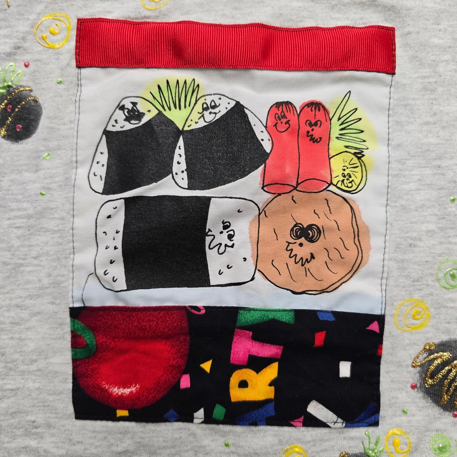 Vintage Vintage Art Cropped Bento Box Japenese Lunch Applique L Tee Size L / US 10 / IT 46 - 4 Thumbnail