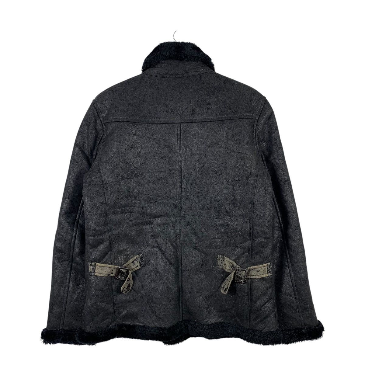 Genuine Leather × Japanese Brand × Takeo Kikuchi TAKEO KIKUCHI Japanese Brand Casualwear B-3 Leather Jacket Size US L / EU 52-54 / 3 - 2 Thumbnail