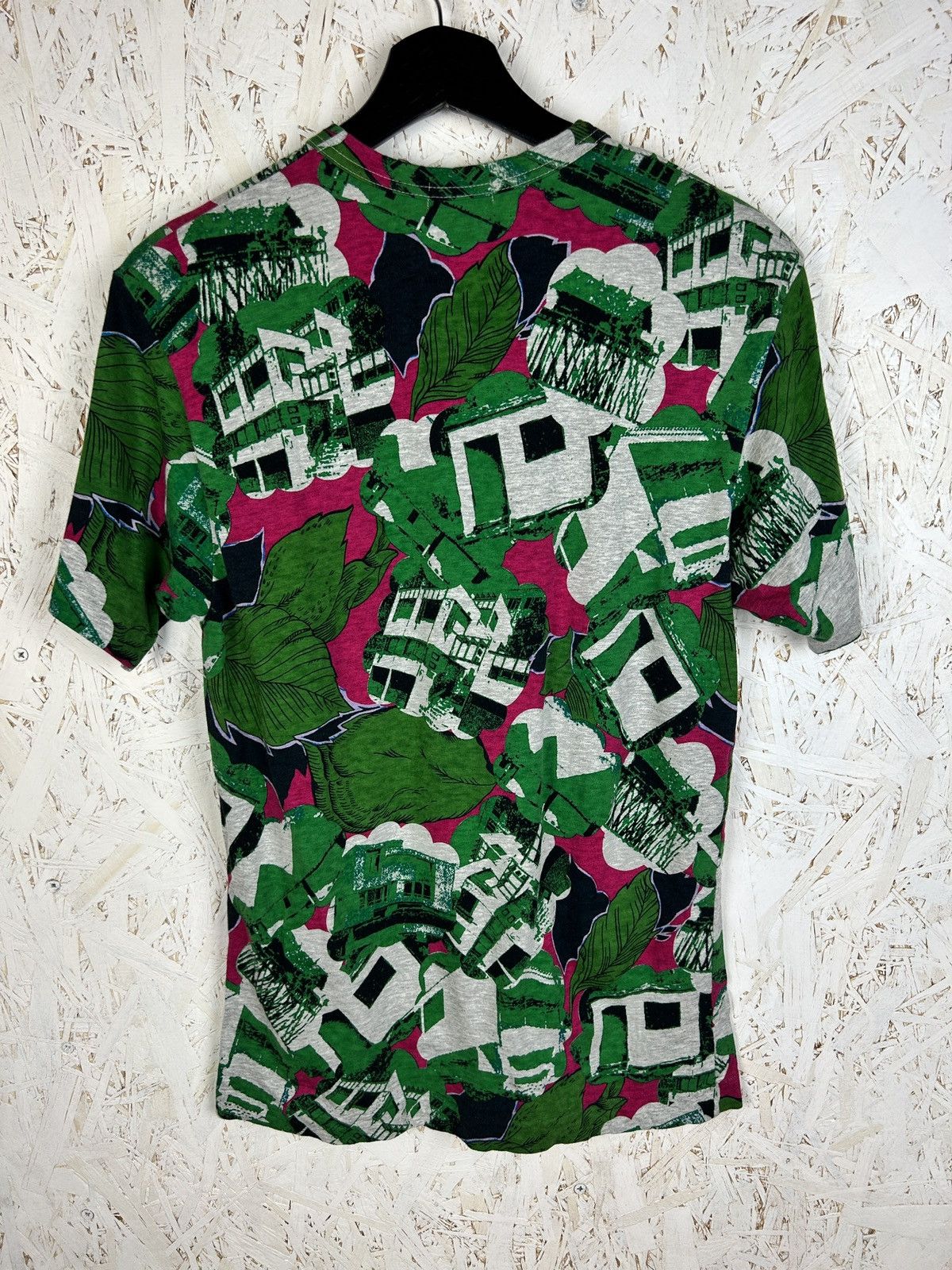 Comme des Garcons Homme Plus 00s Comme Des Garcons Homme Plus 2001 Rei Kawakubo AOP Tee Size US S / EU 44-46 / 1 - 5 Thumbnail