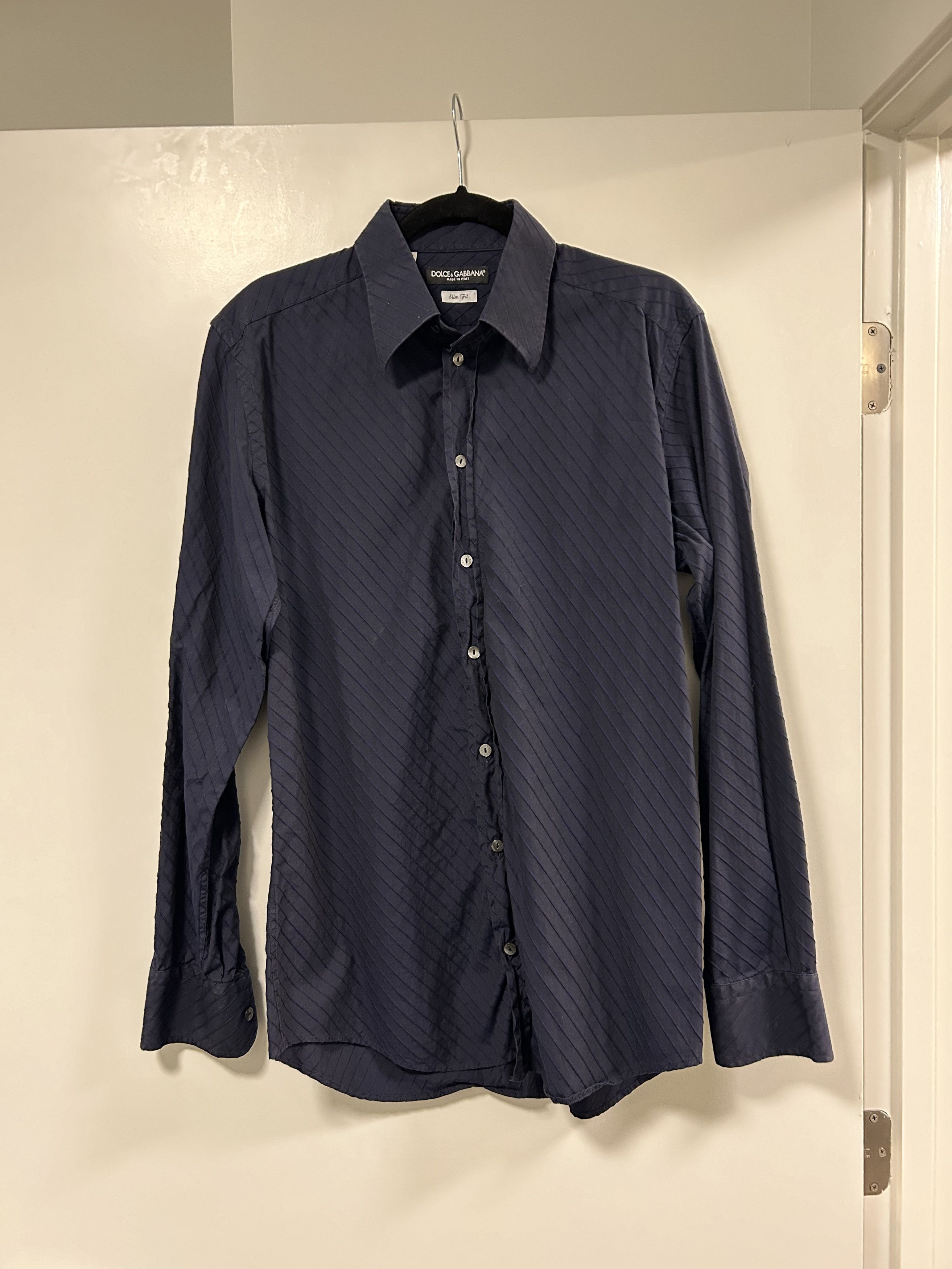 Dolce & Gabbana Dolce & Gabbana formal shirt Size 48R - 1 Thumbnail