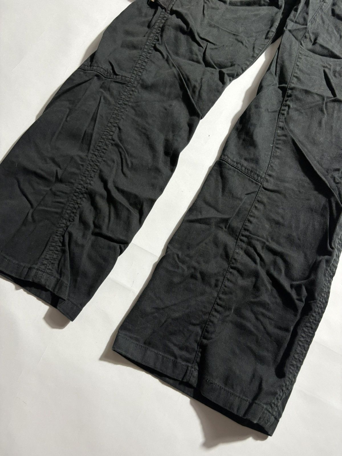 Japanese Brand ARCHIVAL BONDAGE ZEROSAI 2002 JAPAN DOUBLE WAIST CARGO PANTS Size US 34 / EU 50 - 5 Thumbnail
