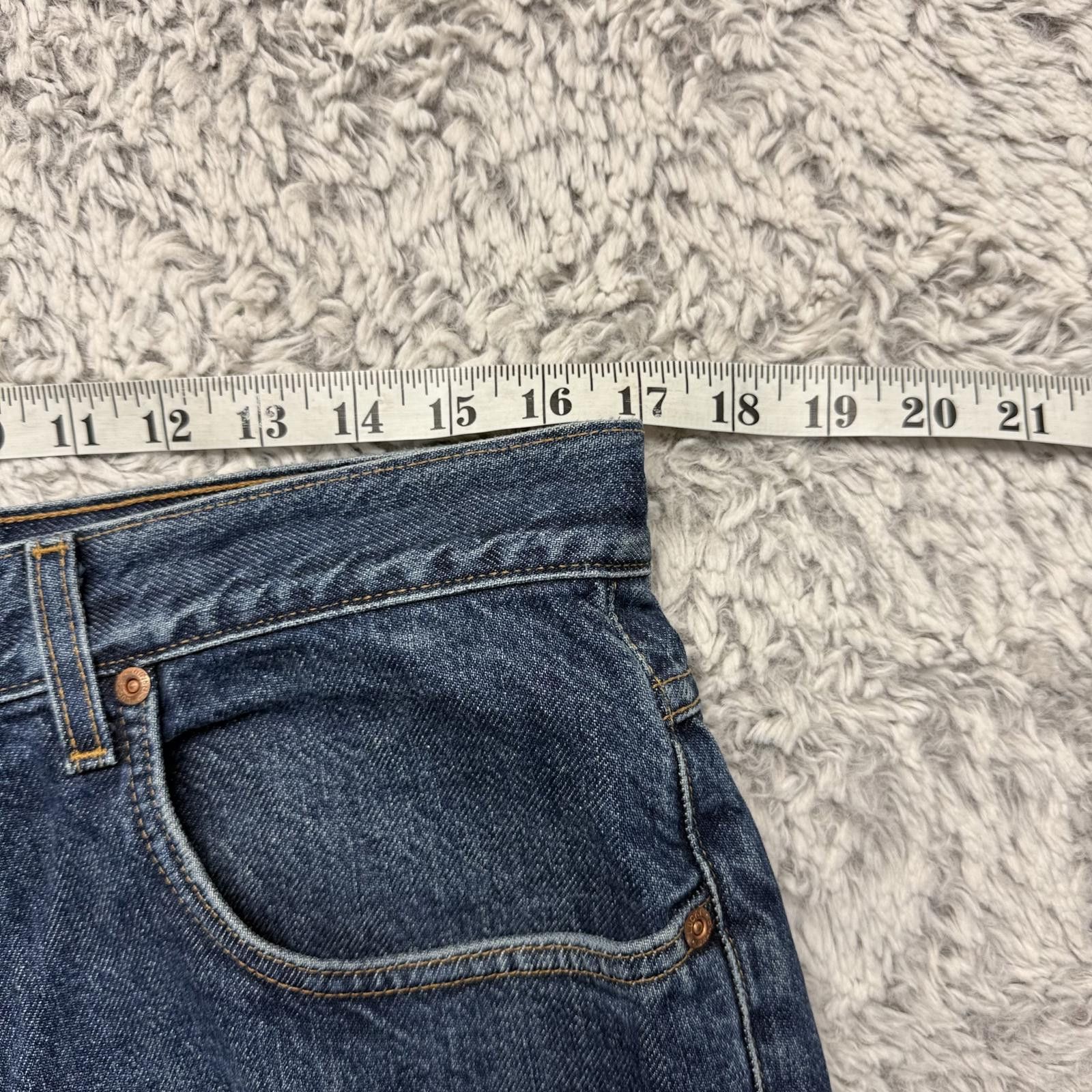 Other Lucky Brand Straight Leg Blue Jeans Size US 34 / EU 50 - 4 Thumbnail