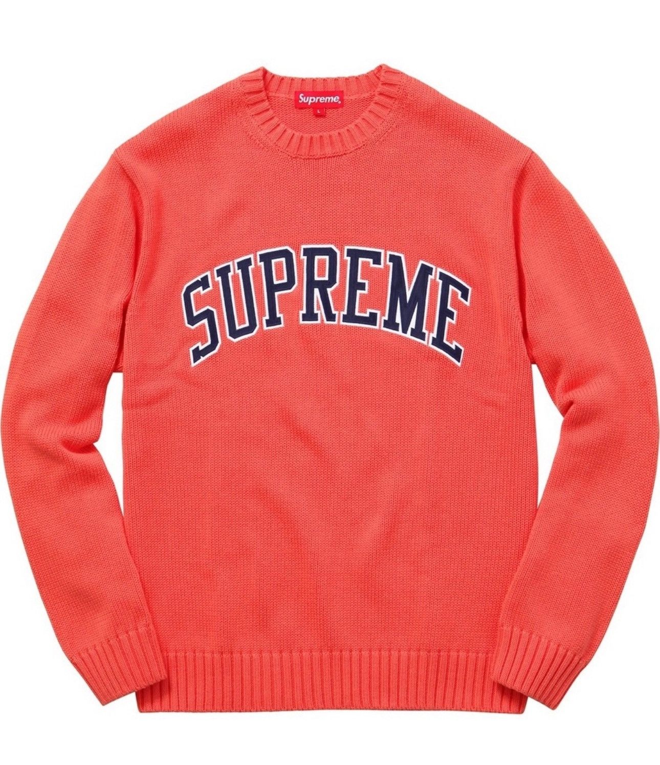 Supreme Supreme Orange Sweater Large Size US L / EU 52-54 / 3 - 3 Thumbnail
