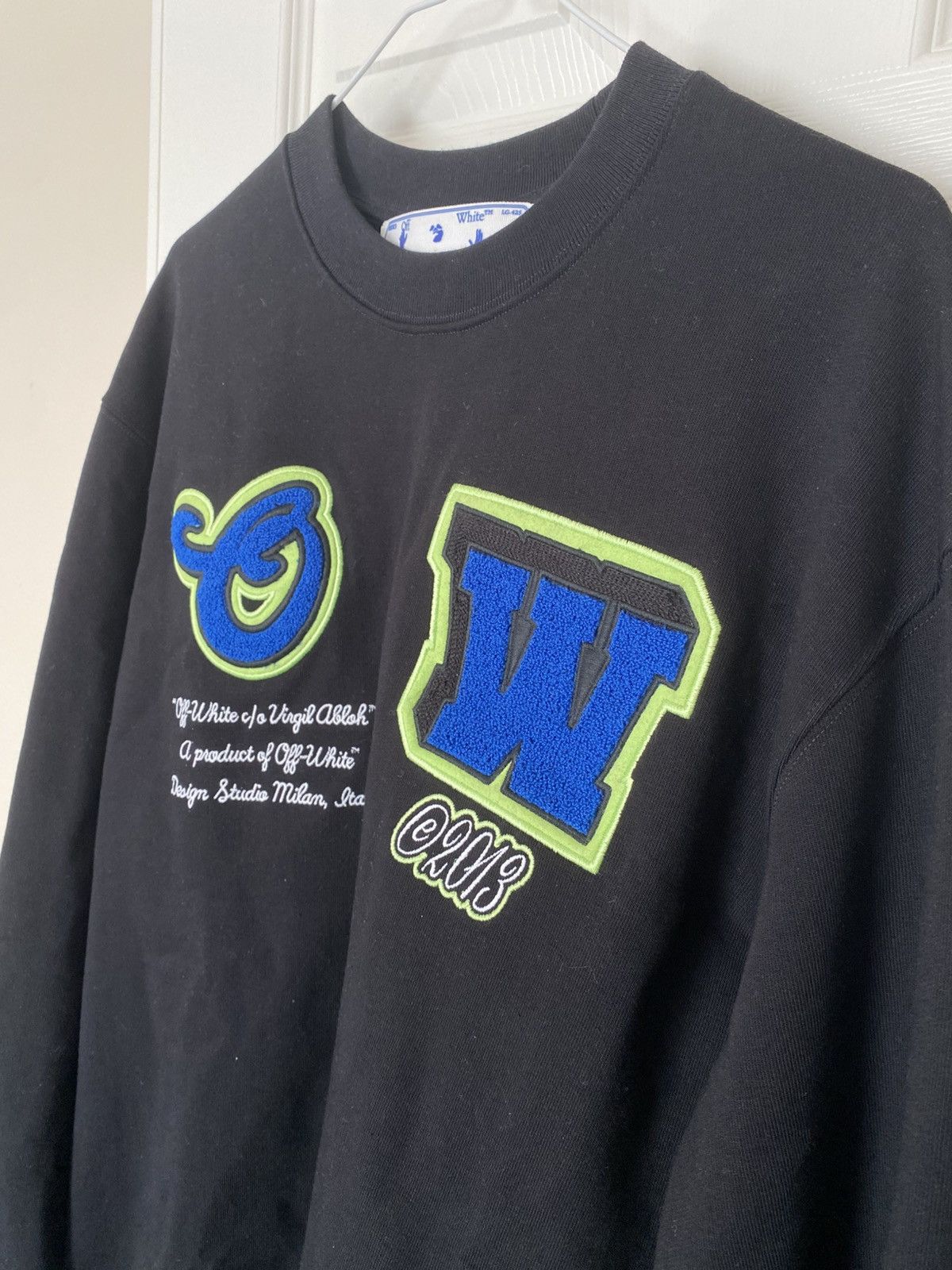 Off-White Off-White Patch Sweatshirt Size XL Size US XL / EU 56 / 4 - 3 Thumbnail
