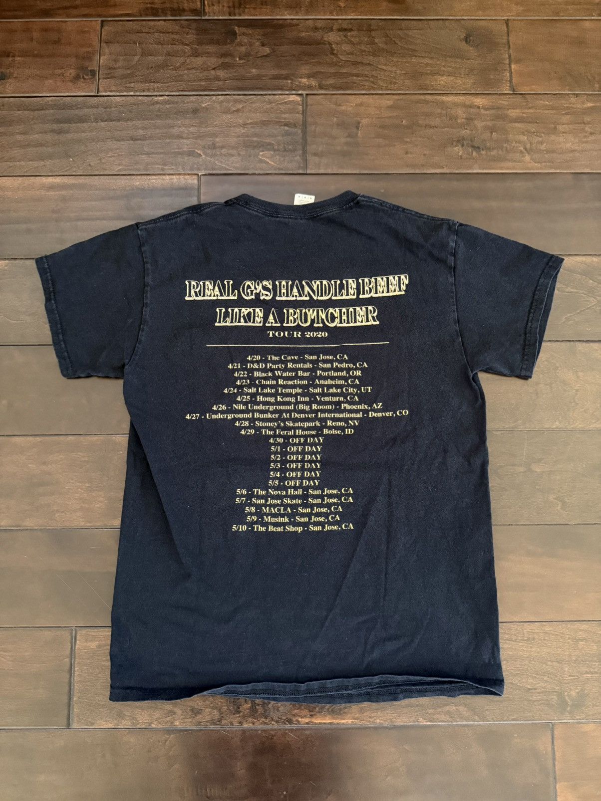 Band Tees Sunami x Gulch Tour Tee Size US M / EU 48-50 / 2 - 2 Thumbnail