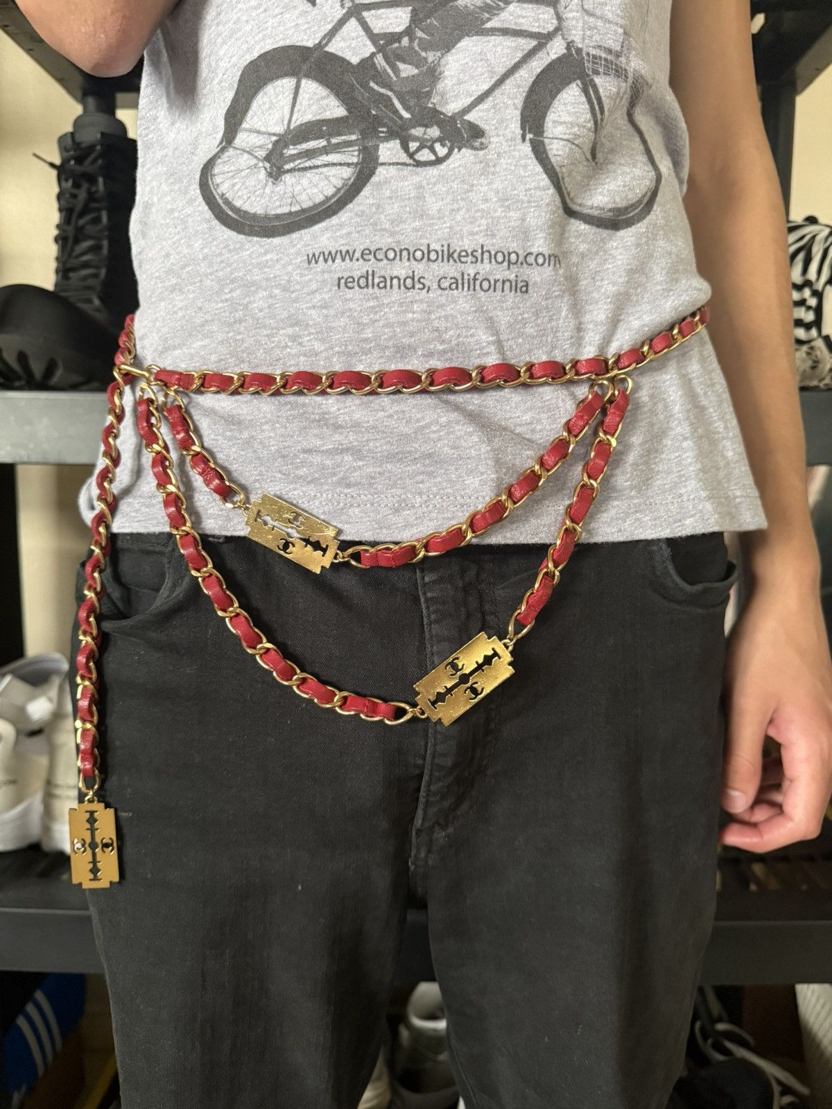 Chanel 2001 Razorblade Belt/Necklace Size ONE SIZE - 6 Thumbnail