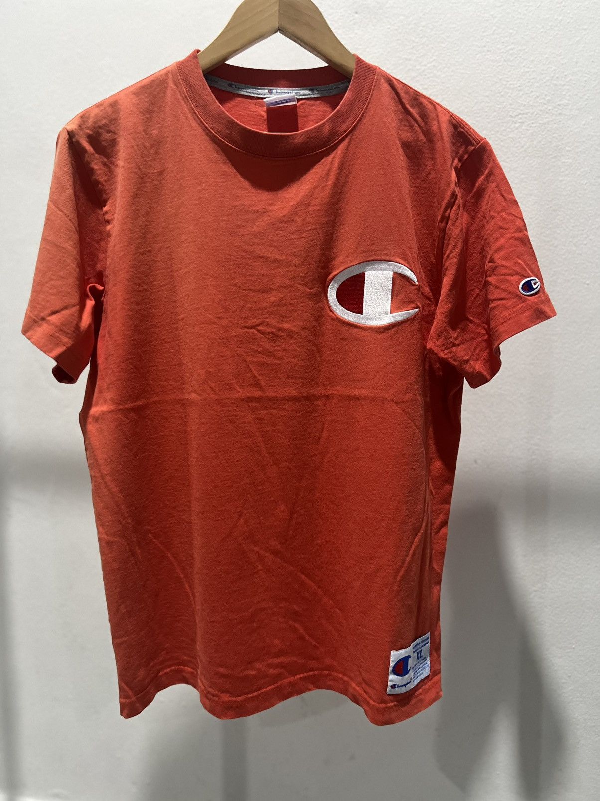 Champion Big logo faded orange Size US XL / EU 56 / 4 - 1 Thumbnail