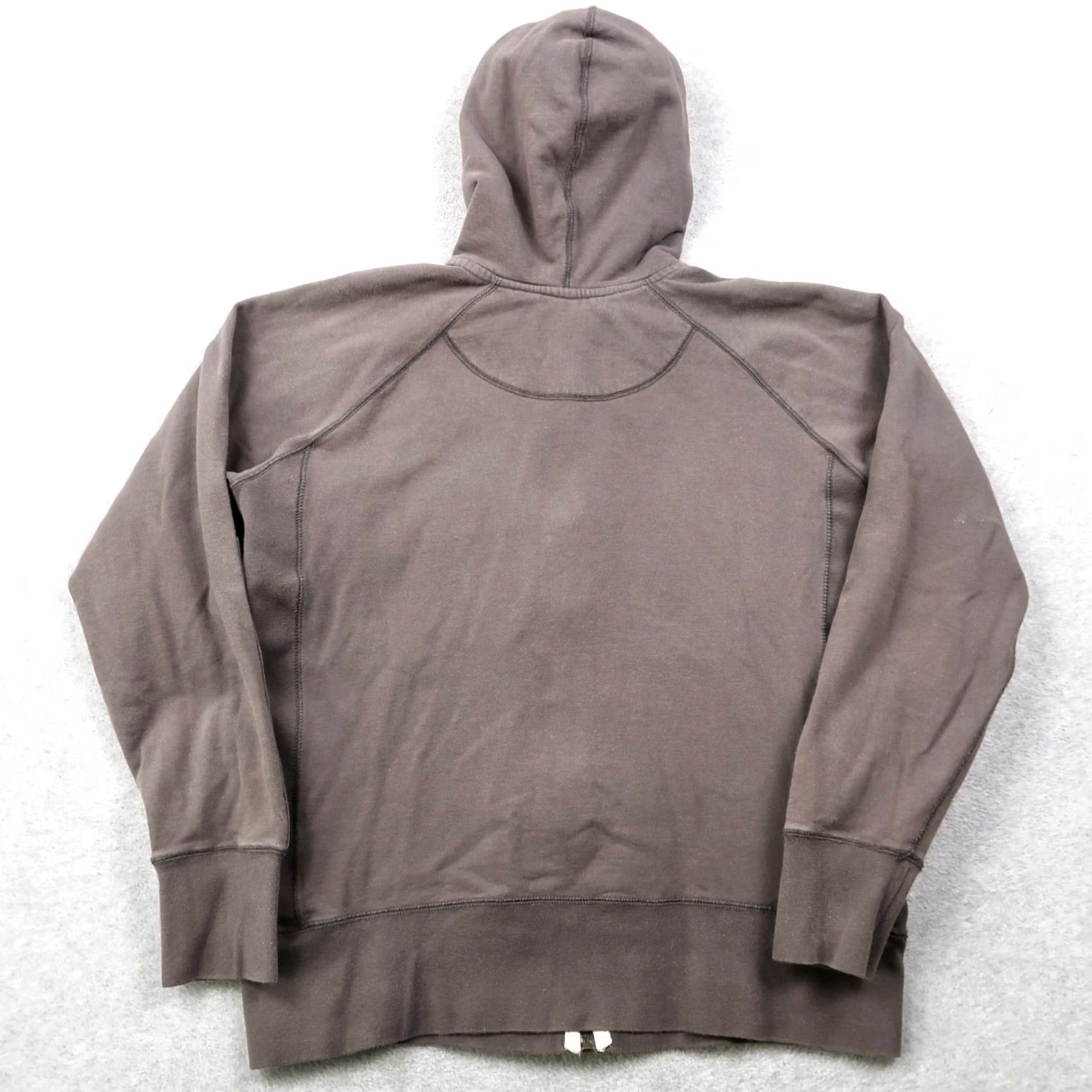 Vintage VINTAGE American Giant Hoodie Mens M Gray USA Made Full Zip Heavyweight Cotton Fleece Sweatshirt USA Theme Mens Size US M / EU 48-50 / 2 - 2 Thumbnail