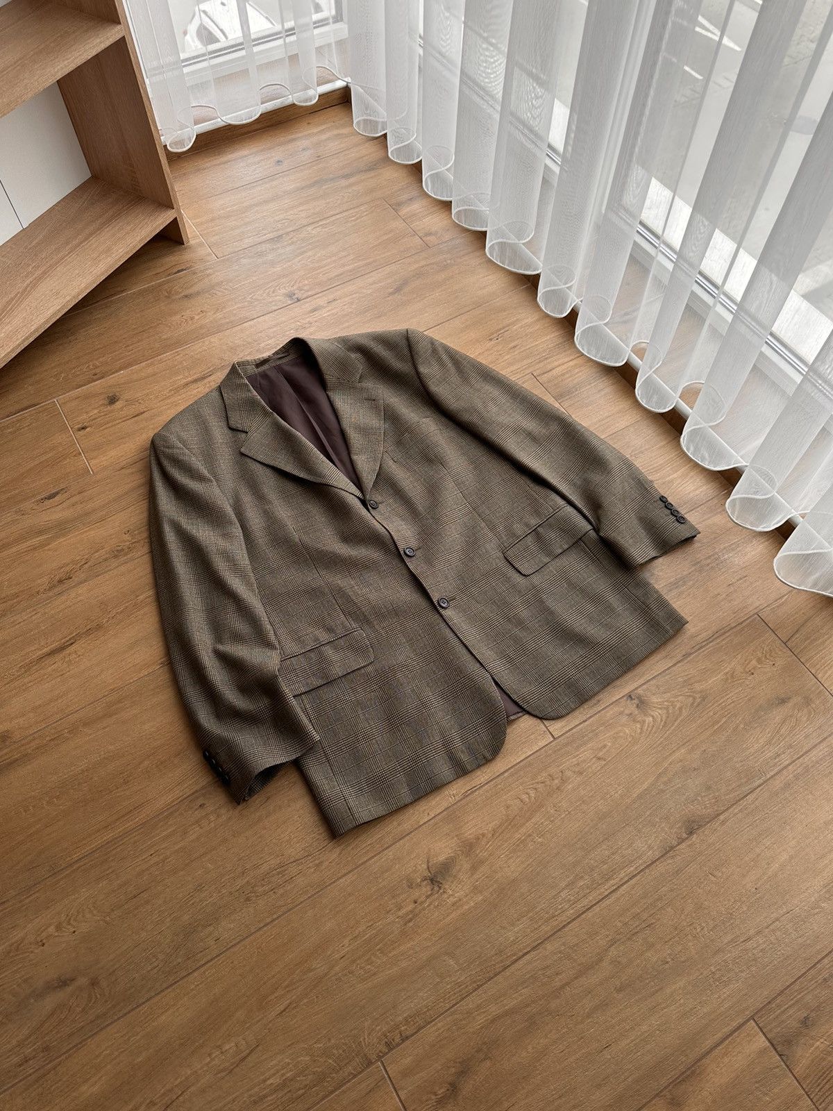 Bally × Vintage Vintage Bally Presidential Luxury Wool Blazer Size 54R - 3 Thumbnail
