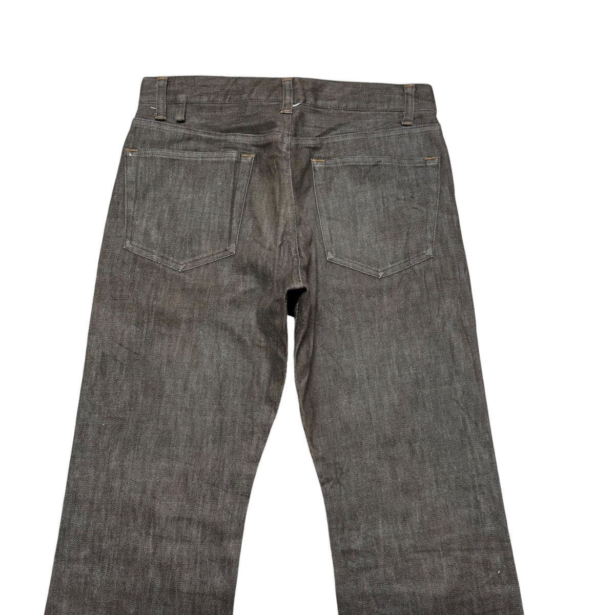 Melrose Men's Melrose Brown Denim Flare Jeans Hedi slimane style Size US 30 / EU 46 - 9 Thumbnail