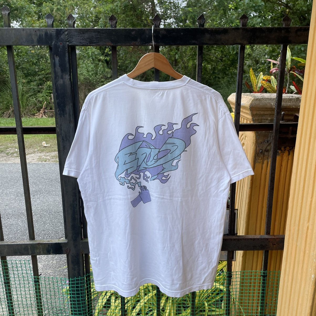 Japanese Brand × Vintage 🔥🇯🇵Vintage END Big Flame Logo Japanese Streetwear Tee Size US XL / EU 56 / 4 - 1 Thumbnail