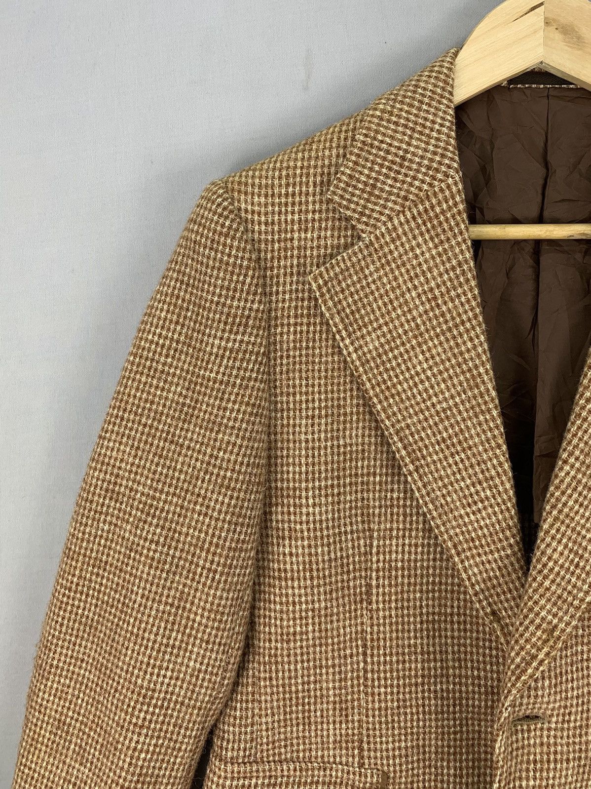 Harris Tweed Vintage Harris Tweed Wool Brown Blazer Jacket Size US S / EU 44-46 / 1 - 6 Thumbnail