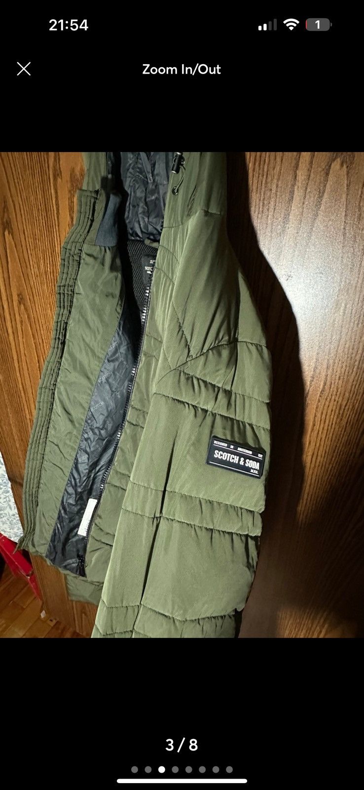 Scotch & Soda Scotch & Soda XL Men's Classic Hooded Primaloft Jacket Size US XL / EU 56 / 4 - 2 Thumbnail