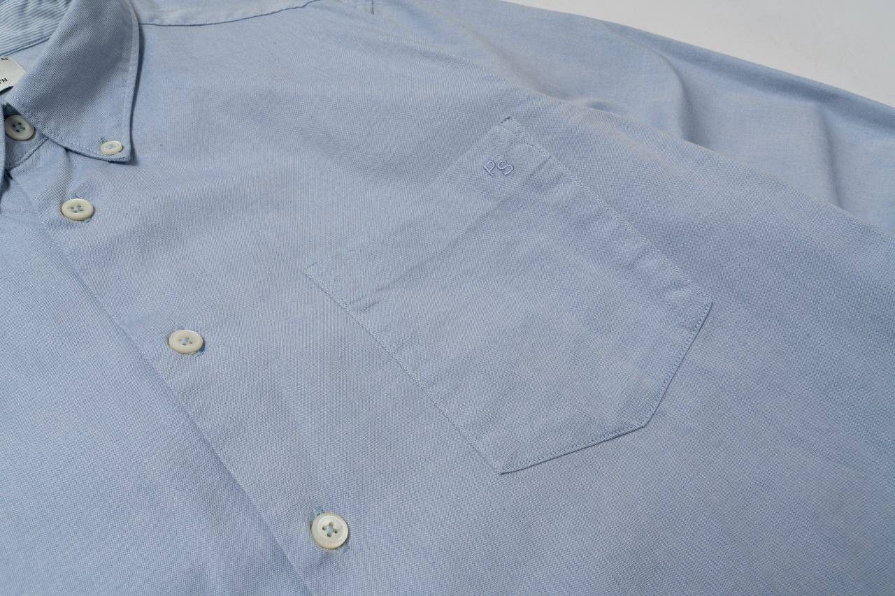 Paul Smith 🔵PS PAUL SMITH tailored fit Oxford Long Sleeve shirt Pocket Size US M / EU 48-50 / 2 - 8 Thumbnail