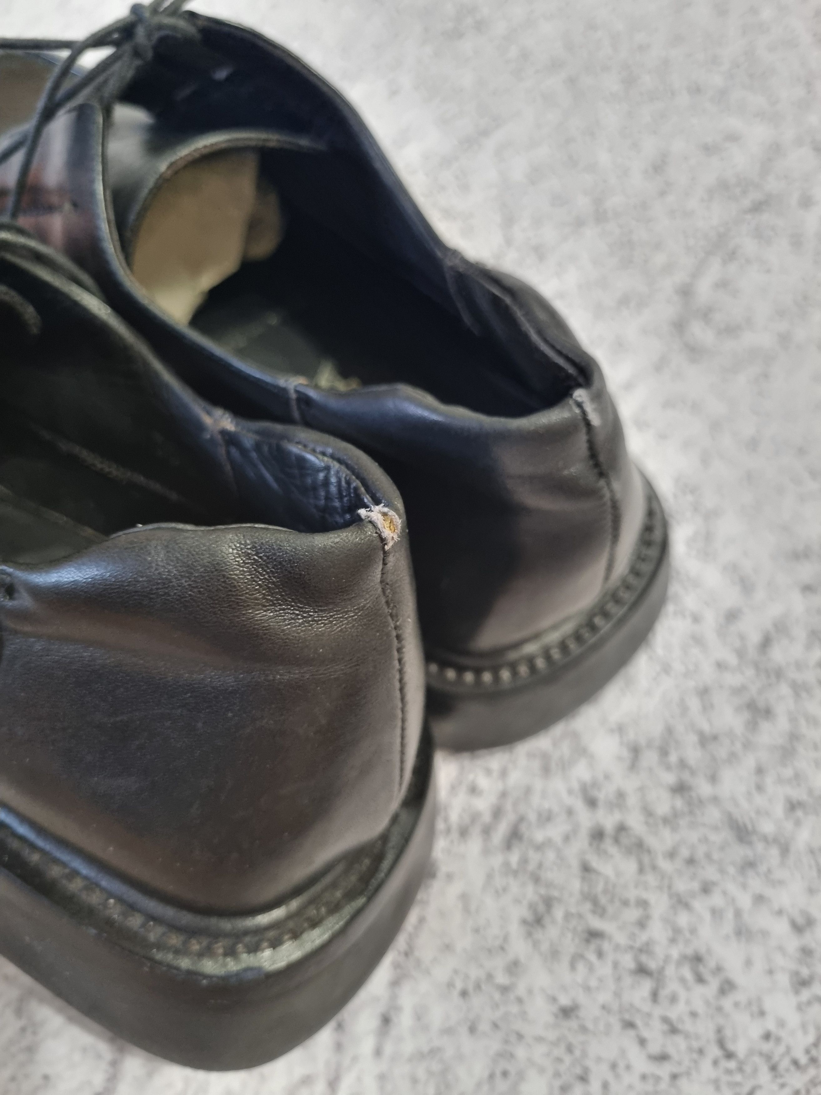 Prada Vintage Archive 90S Prada Leather Loafers Shoes Size US 5.5 / IT 35.5 - 10 Thumbnail