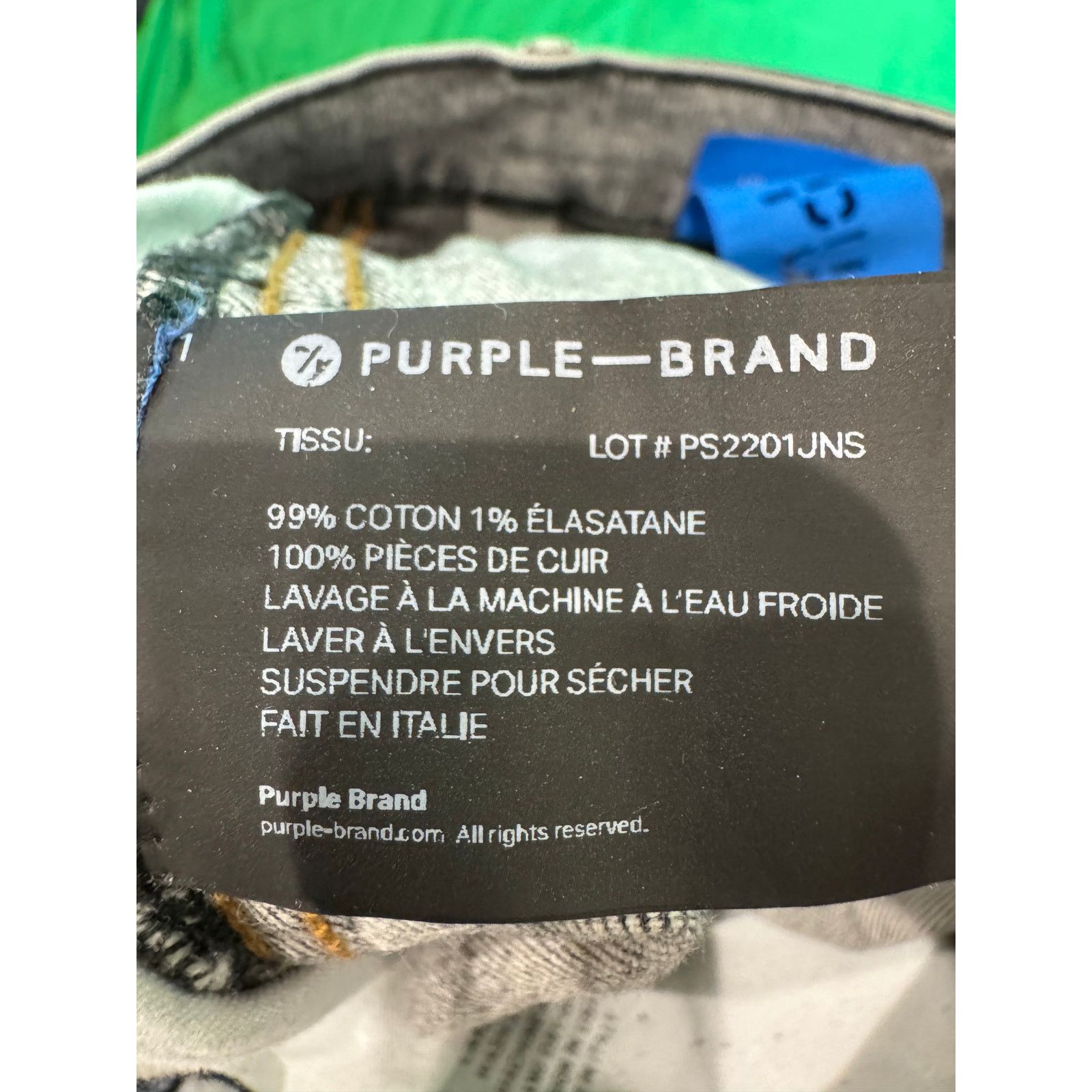 Purple Brand Purple Brand Two Tone Jeans Size US 30 / EU 46 - 9 Thumbnail