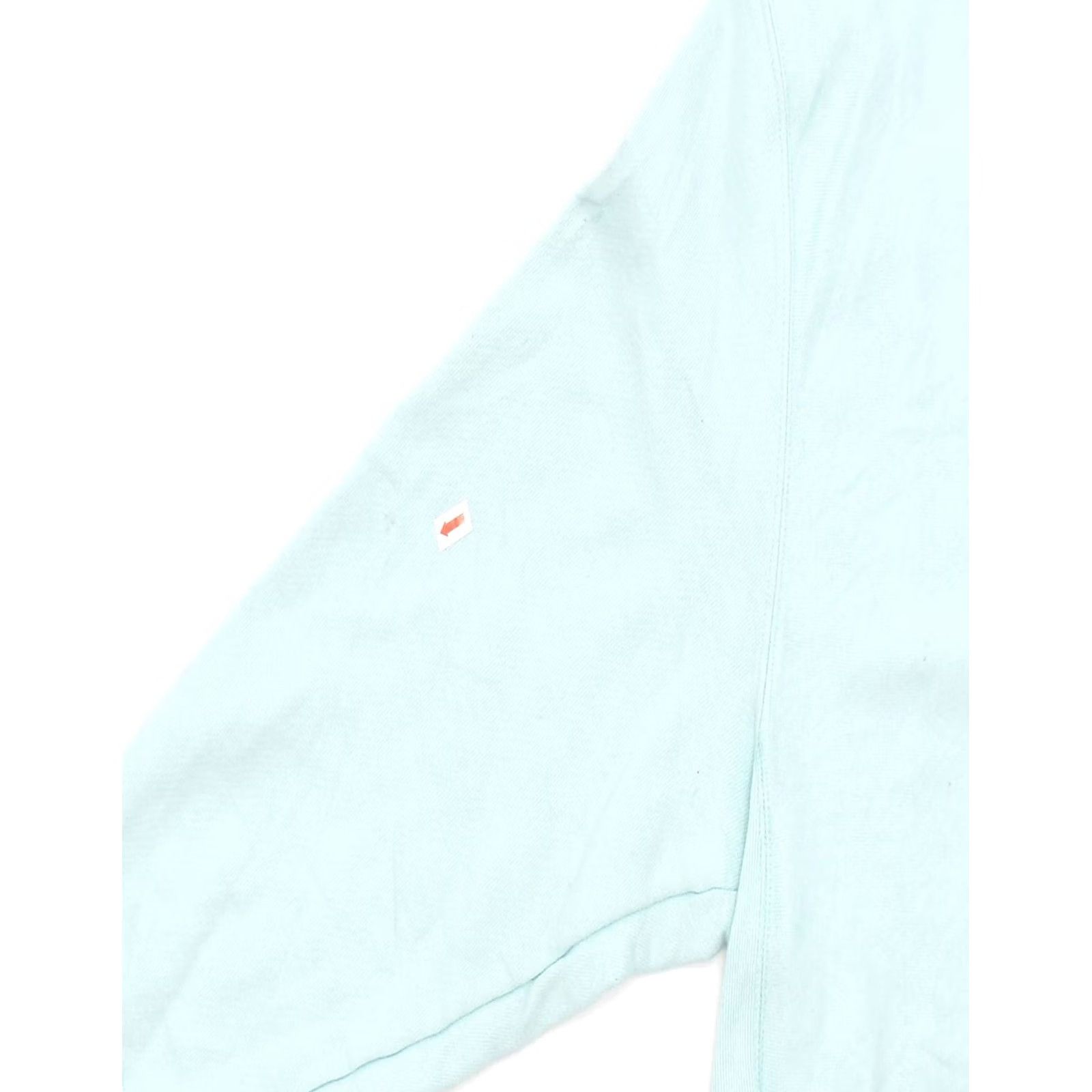 Champion CHAMPION Womens Crop Graphic Sweatshirt Jumper Medium Turquoise UK 12 Size M / US 6-8 / IT 42-44 - 4 Thumbnail