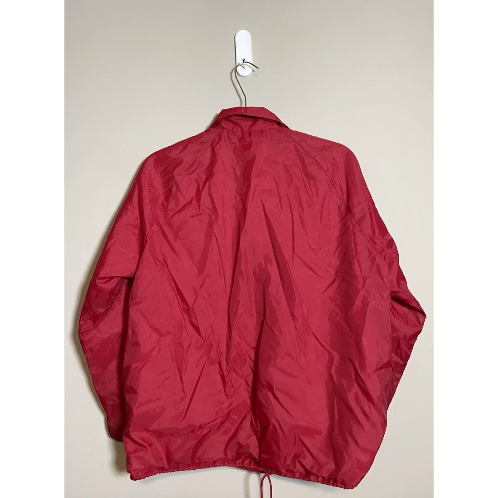 Vintage VINTAGE King Louie Pro Fit Trail Mobile Nylon Jacket Shirt Mens M Red 90s Logo Cotton Lining Satin Size US M / EU 48-50 / 2 - 6 Thumbnail
