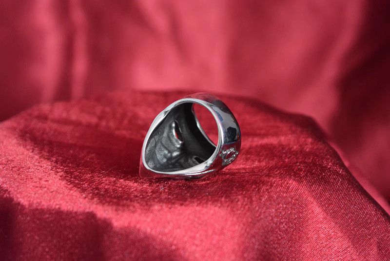 Jewelry Rare Jewelry Rings Open Size Chrome Ring (Size 7-13) Size ONE SIZE - 5 Thumbnail
