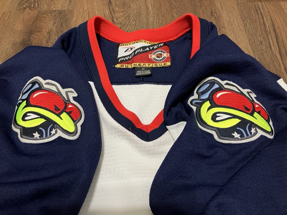 Pro Player Columbus Blue Jackets Pro Player Auth NHL Hockey Jersey 52 Size US XXL / EU 58 / 5 - 3 Thumbnail