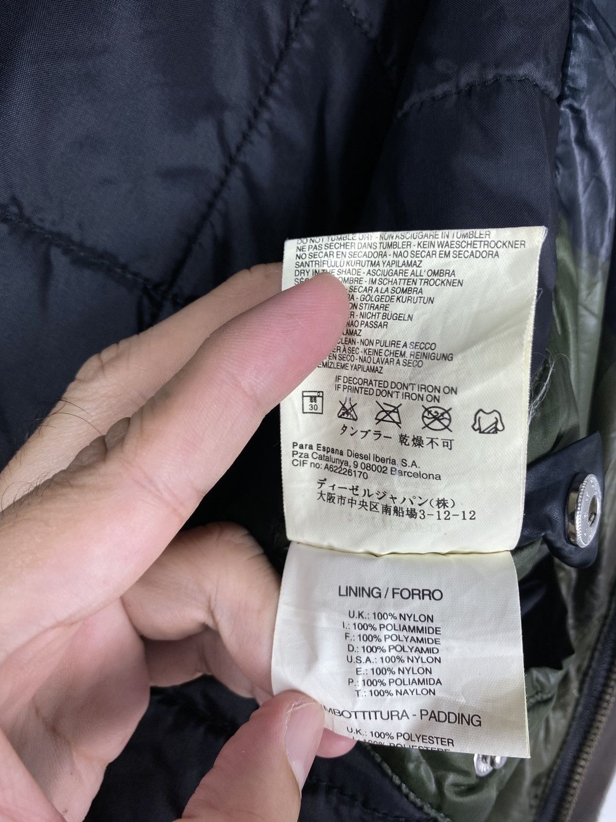 Diesel Rare‼️ Diesel Camouflage lightweight Jacket Size US S / EU 44-46 / 1 - 11 Thumbnail