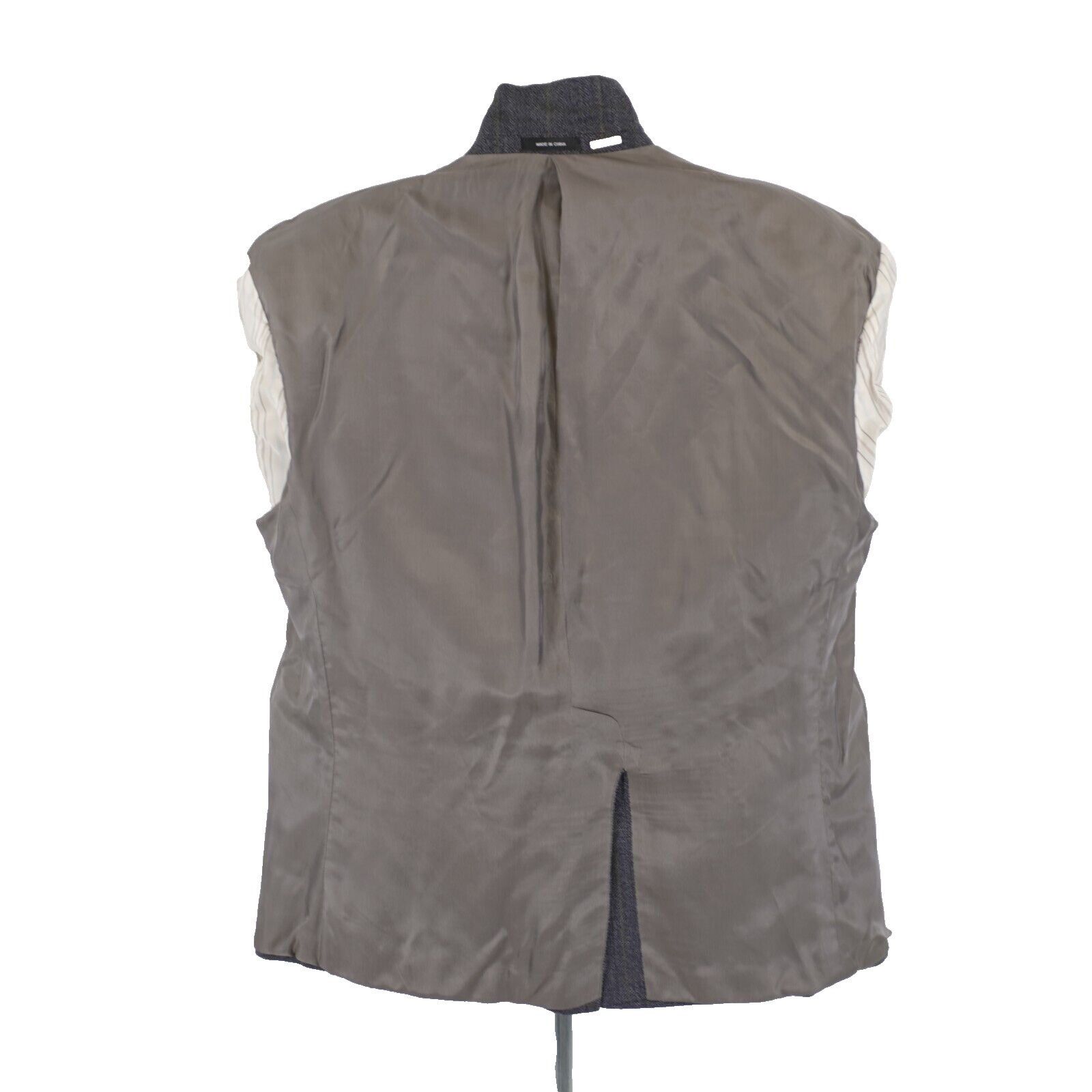 Lauren Ralph Lauren Lauren Ralph Lauren Tweed Wool Blue Gray Herringbone W/ Yell Size 44S - 13 Thumbnail