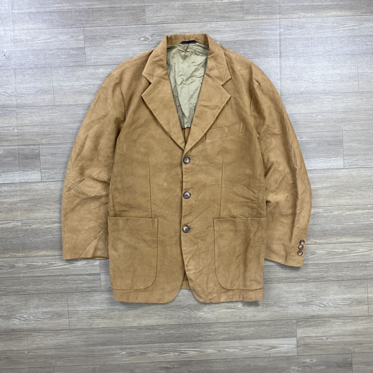 Japanese Brand Vintage Mitsumine Double Breasted Jacket Size US M / EU 48-50 / 2 - 1 Thumbnail