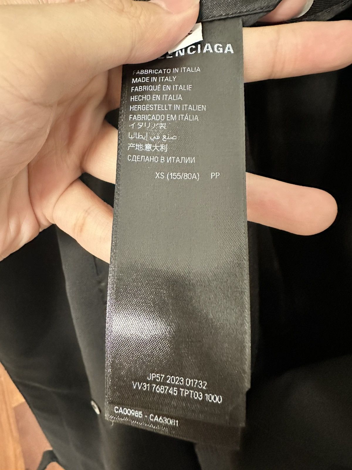 Balenciaga Balenciaga Winter23 Deconstructed Blazer Size 44S - 3 Thumbnail