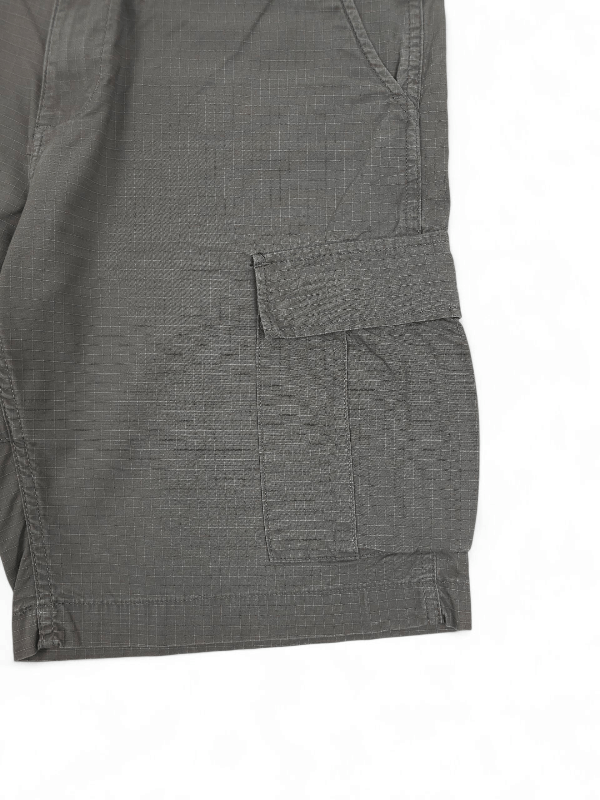 Carhartt Wip 💎 Carhartt WIP Gray Cargo Aviation Shorts Utility Y2K Size US 33 - 5 Thumbnail