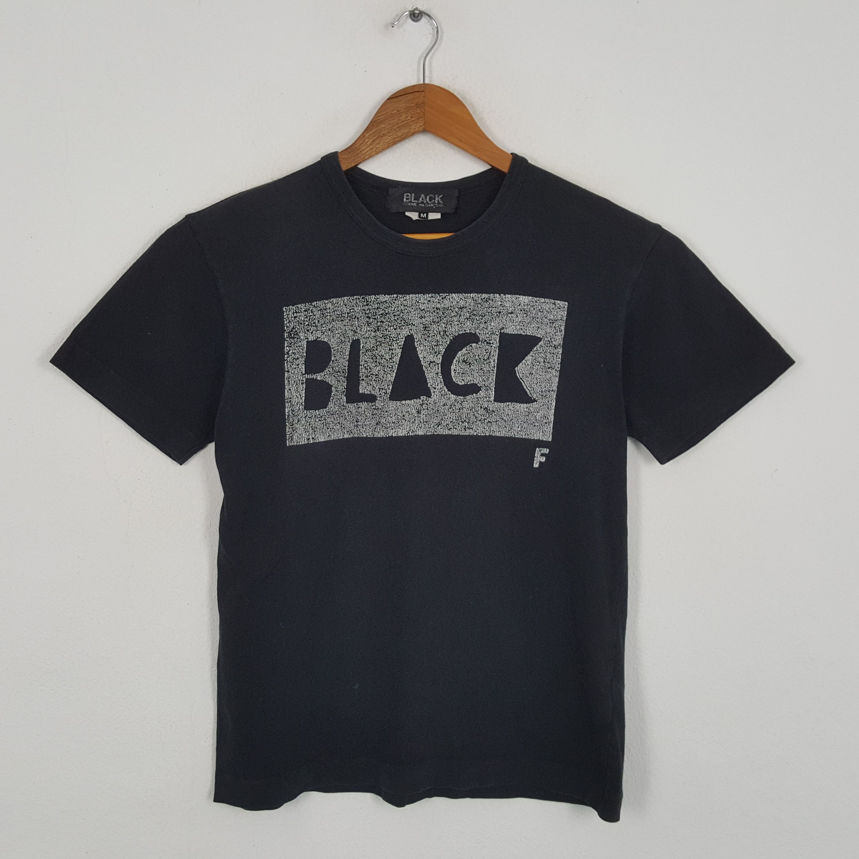 Comme des Garcons × Japanese Brand × Vintage Vintage COMME des GARÇONS BLACK Japanese Brand T-Shirts Size US M / EU 48-50 / 2 - 1 Thumbnail