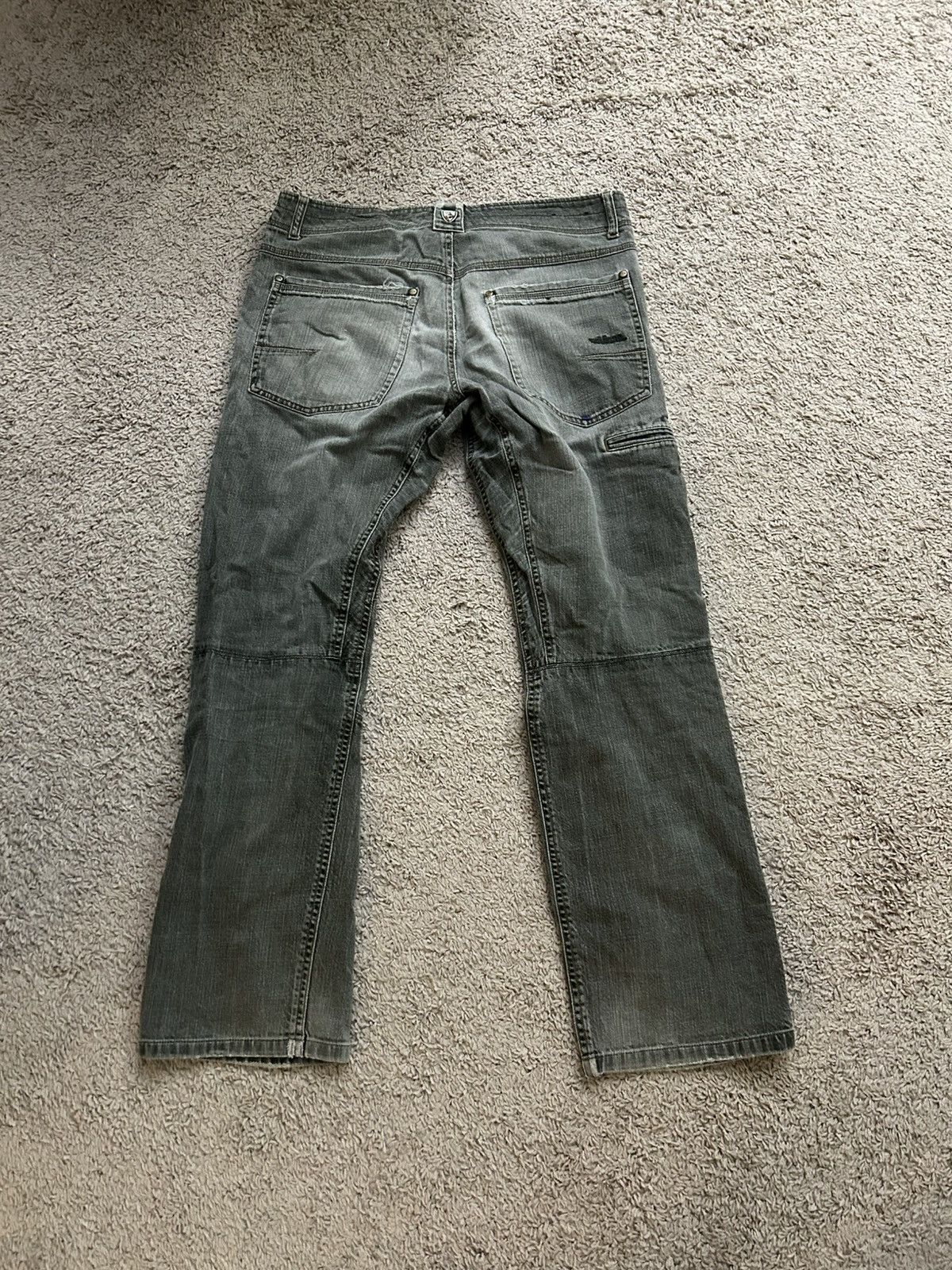 Kuhl Kuhl Riot Mens Green Vintage Distressed Straight Jeans Size US 34 / EU 50 - 5 Thumbnail