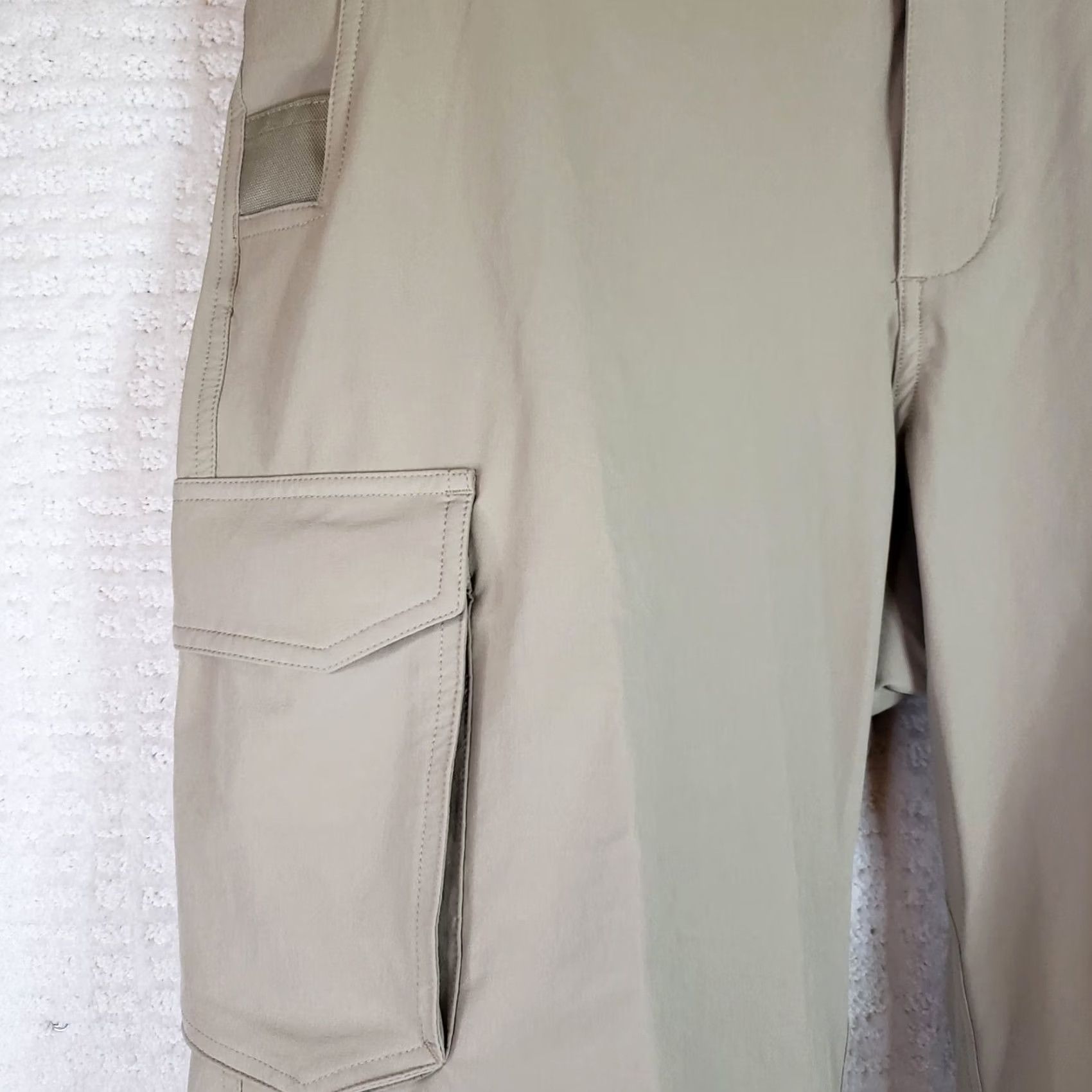 Vintage Stryker Convertible Pants Men 36x34 Khaki Beige Nylon Spandex Fishing Cargo Convertible Pockets Regular Straight 36 Waist Mens Size US 36 / EU 52 - 5 Thumbnail