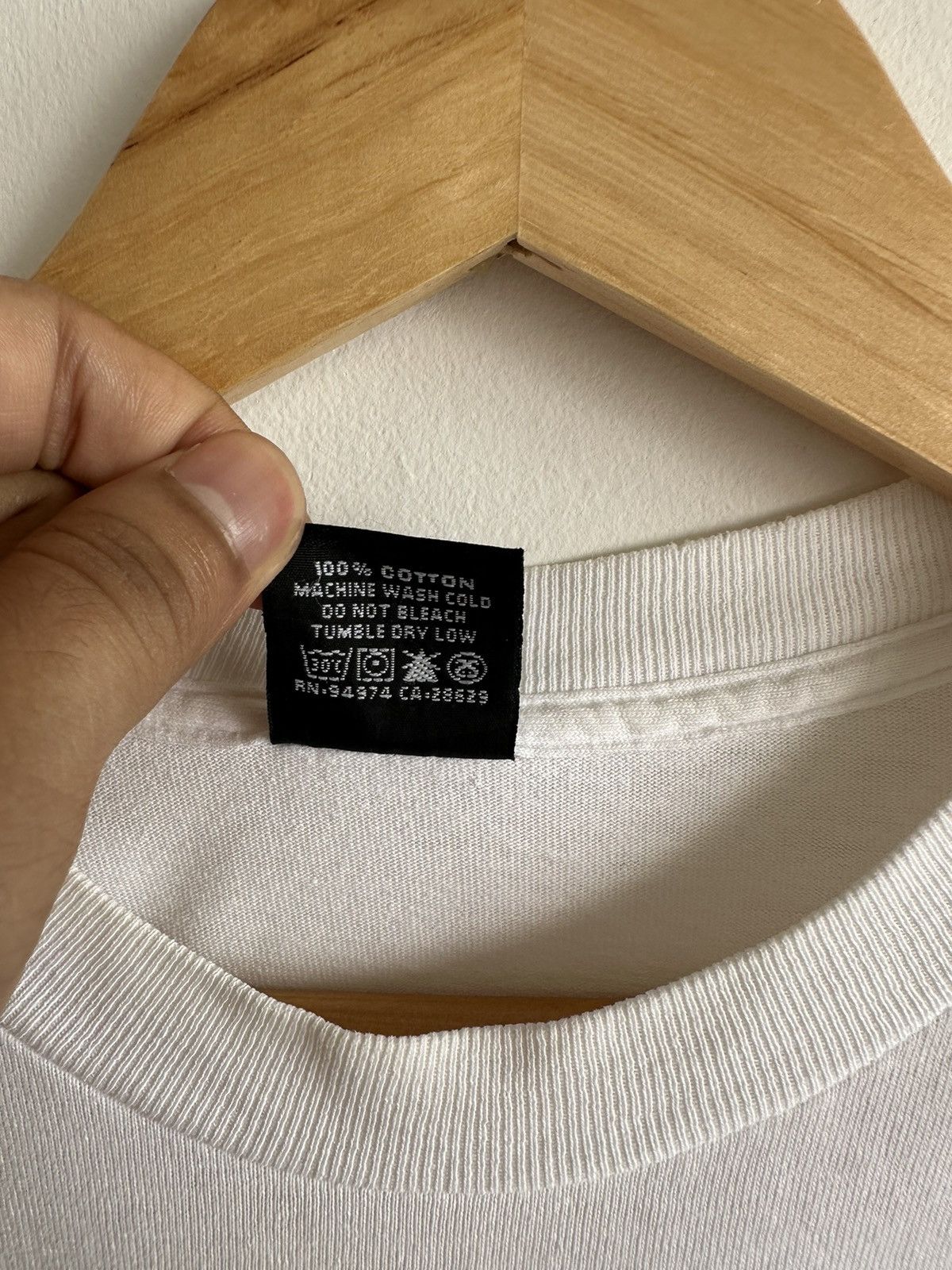 Stussy × Vintage Vintage Stussy Upside down Streetwear Rare Tshirt Size US M / EU 48-50 / 2 - 4 Thumbnail