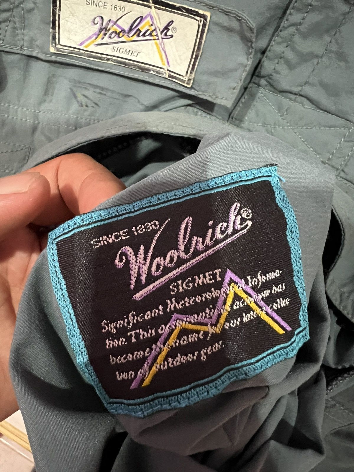 Other 🔥VTG WOOLRICH OUTDOOR SIGMET ANORAK HOODIE WINDBREAKER - M Size US L / EU 52-54 / 3 - 15 Thumbnail