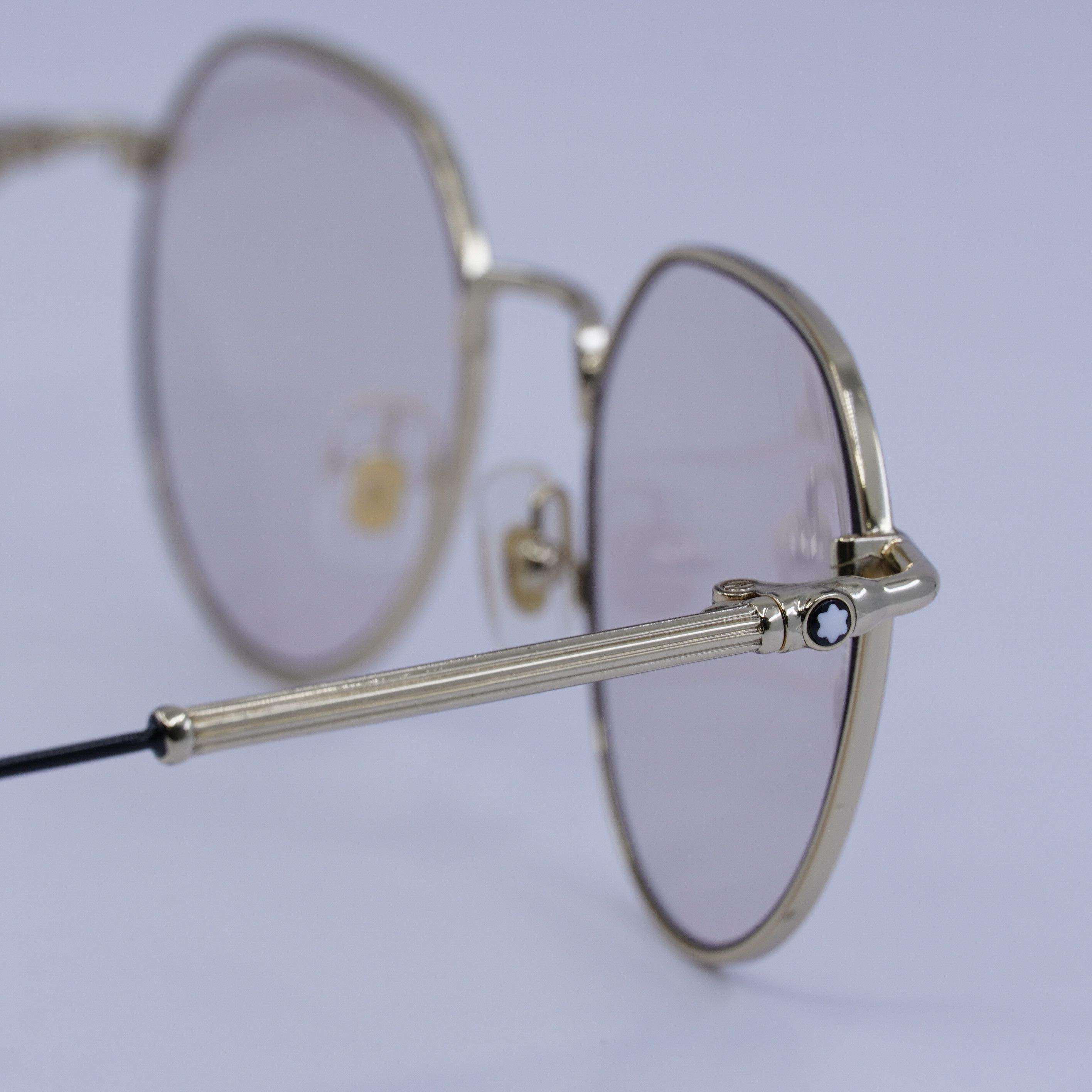 Montblanc Montblanc MB0060S 002 Sunglasses Gold/Black Square Frame, Size ONE SIZE - 5 Thumbnail
