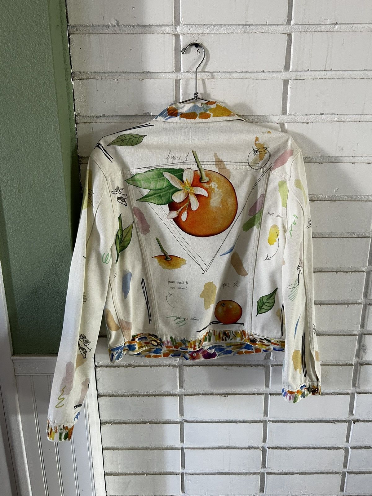 Casablanca Casablanca Work in Progress Denim Jacket (sz L) Size US L / EU 52-54 / 3 - 2 Thumbnail