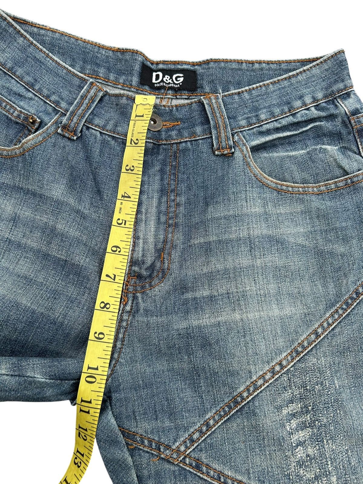 Dolce & Gabbana Dolce & Gabbana Vintage Punk Style Distressed Denim jeans Size US 30 / EU 46 - 18 Thumbnail