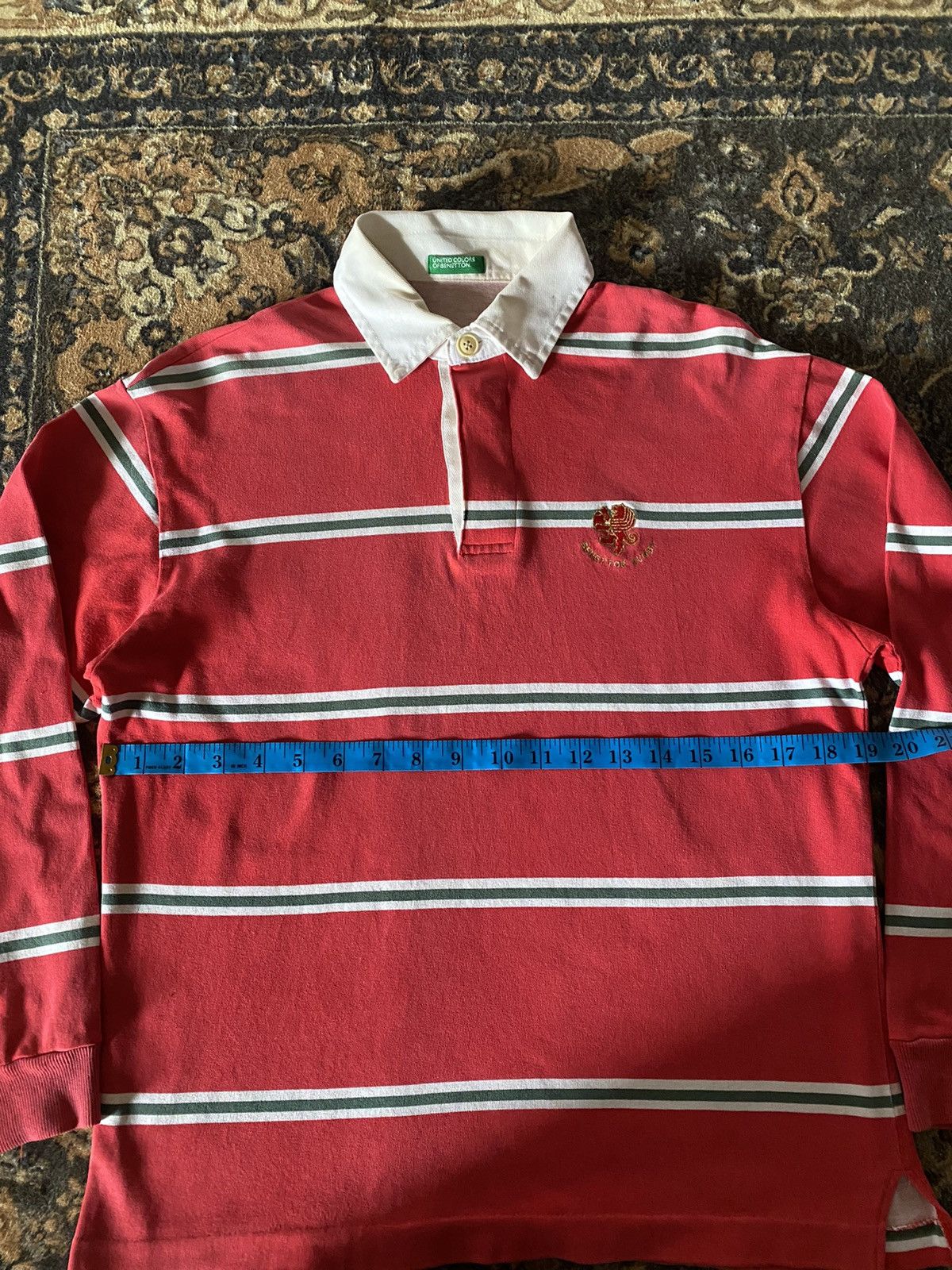 Other United Colors Of Benetton Long Sleeve Polo Rugby Size US S / EU 44-46 / 1 - 6 Thumbnail