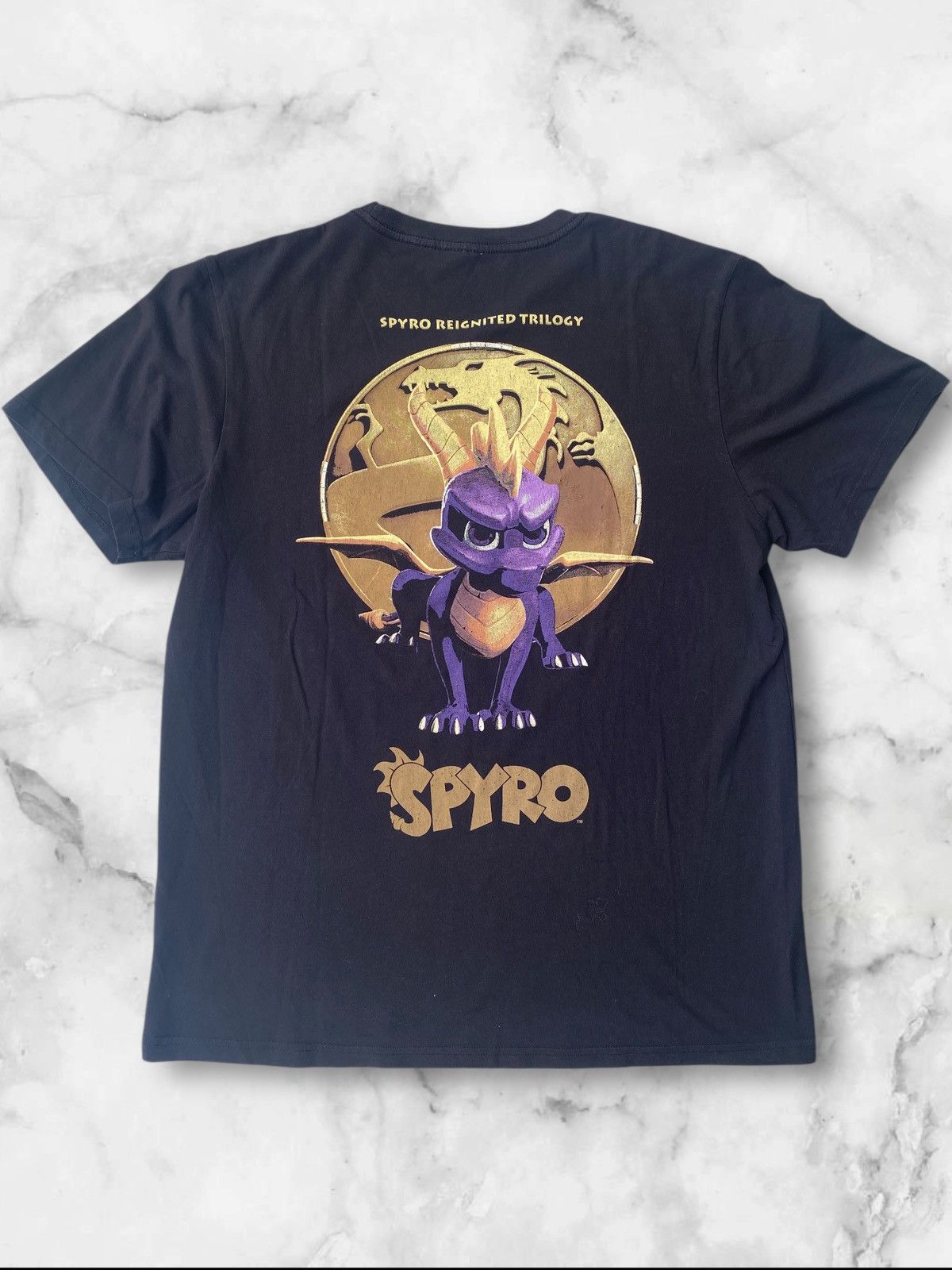 Vintage Spyro: Reignited Trilogy Graphic Tee Official Game Merch Size US L / EU 52-54 / 3 - 2 Thumbnail