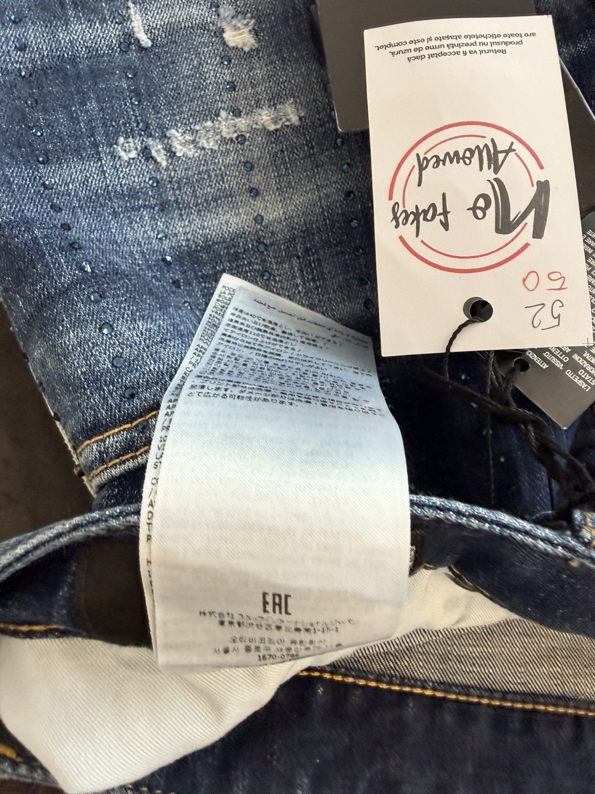 Dsquared2 Dsquared2 denim jeans distressed Size US 36 / EU 52 - 7 Thumbnail