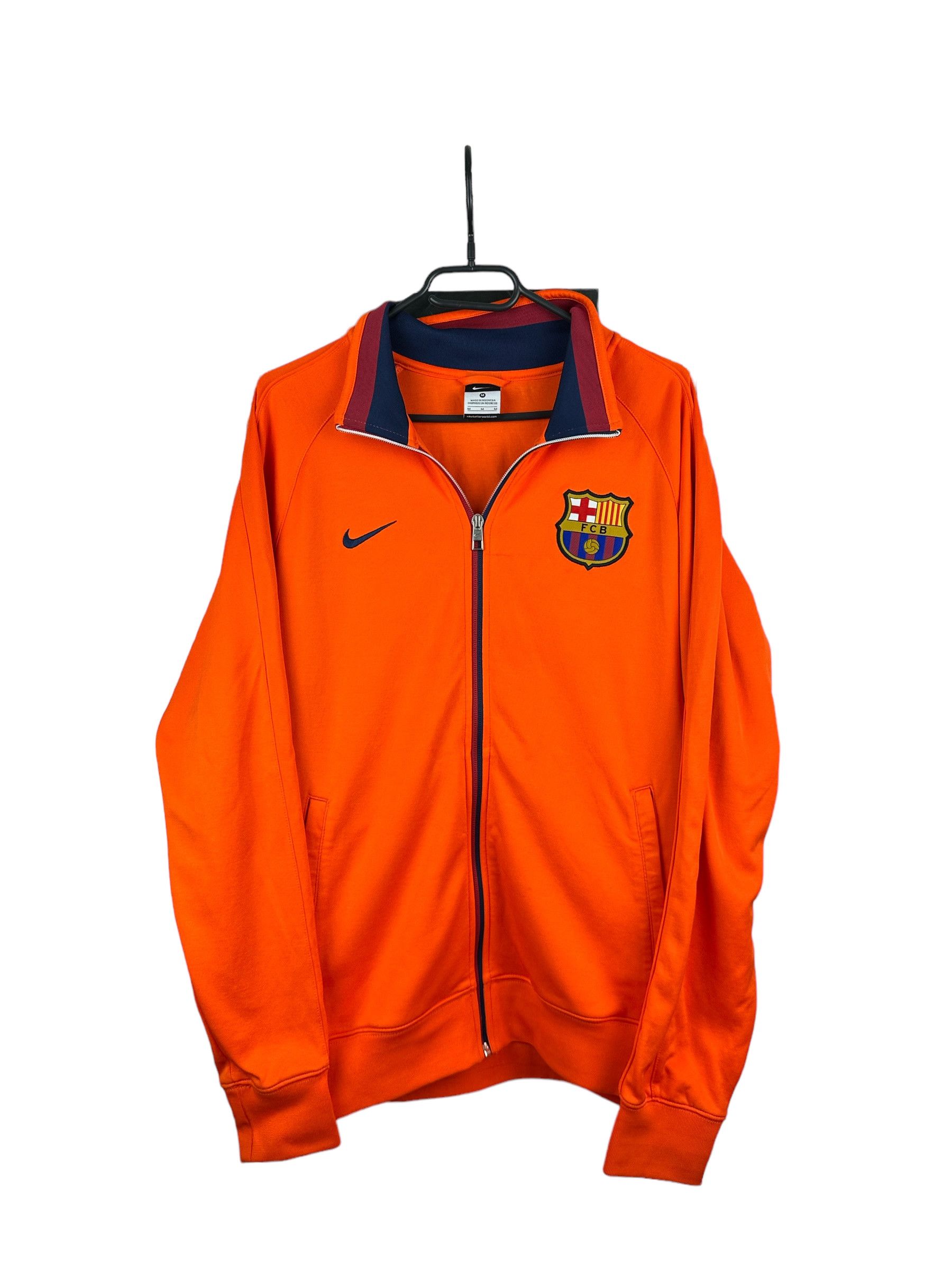 Nike Nike Barcelona Football jacket Track Top Soccer Orange Size US M / EU 48-50 / 2 - 1 Thumbnail