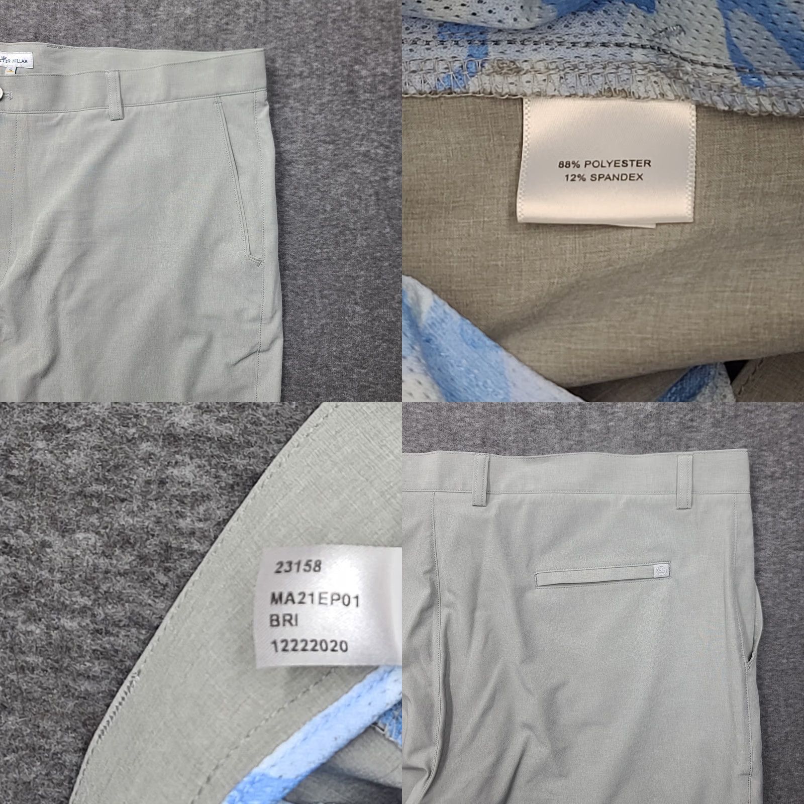 Peter Millar Peter Millar Shackleford Performance Hybrid Shorts Men 42 British Grey Golf Swim Short_mockup Size US 42 / EU 58 - 8 Thumbnail