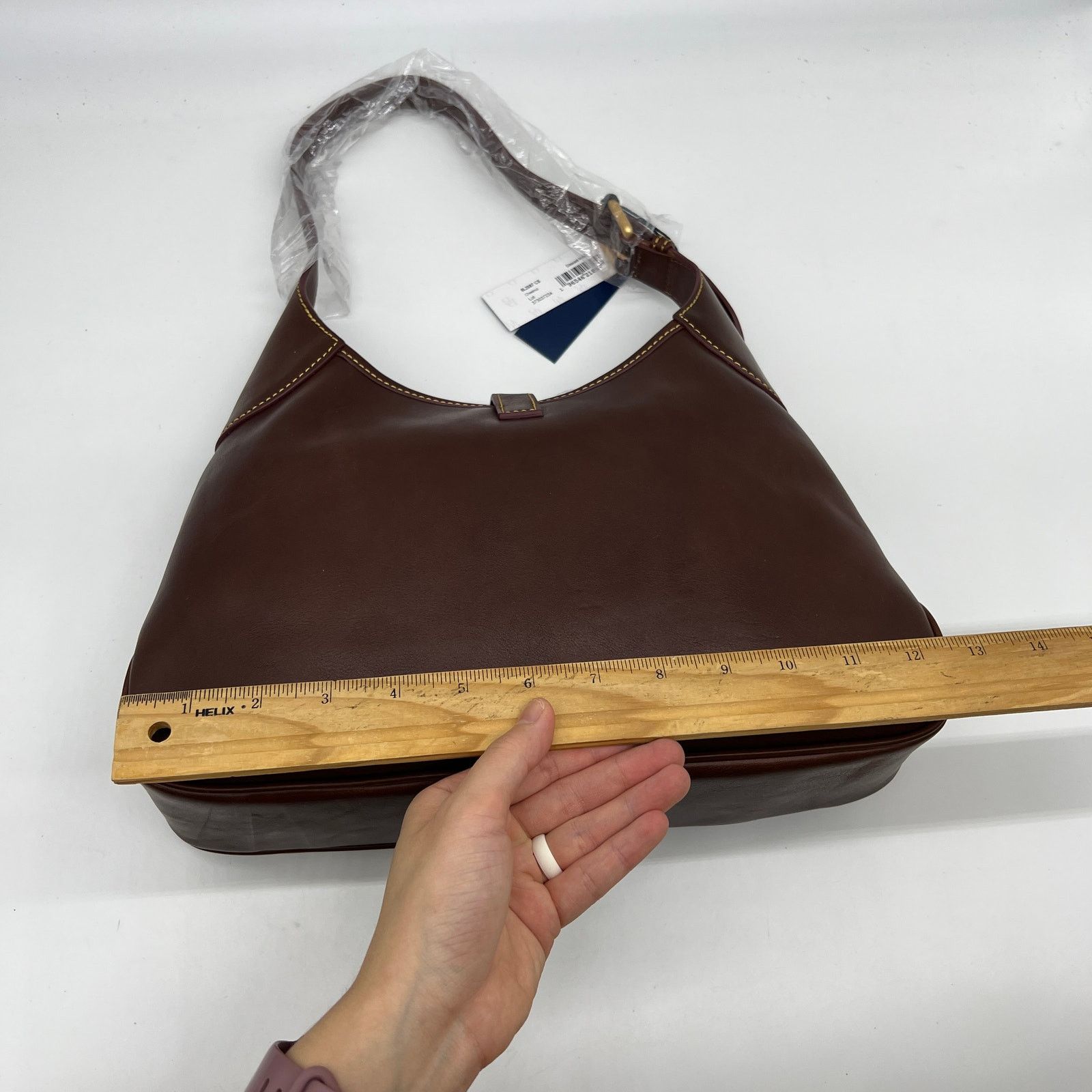 Dooney & Bourke Dooney & Bourke Florentine Leather Crescent Hobo Wo Size ONE SIZE - 8 Thumbnail